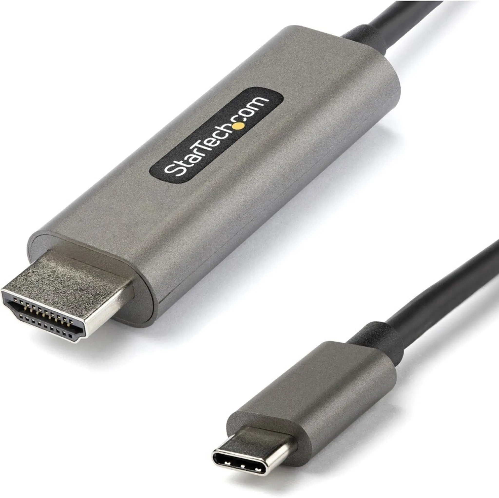 Imagen 0 de Cable Adaptador USB-C a HDMI 2.0b 4K UHD 60Hz HDR10 Activo 1mt Gris - StarTech