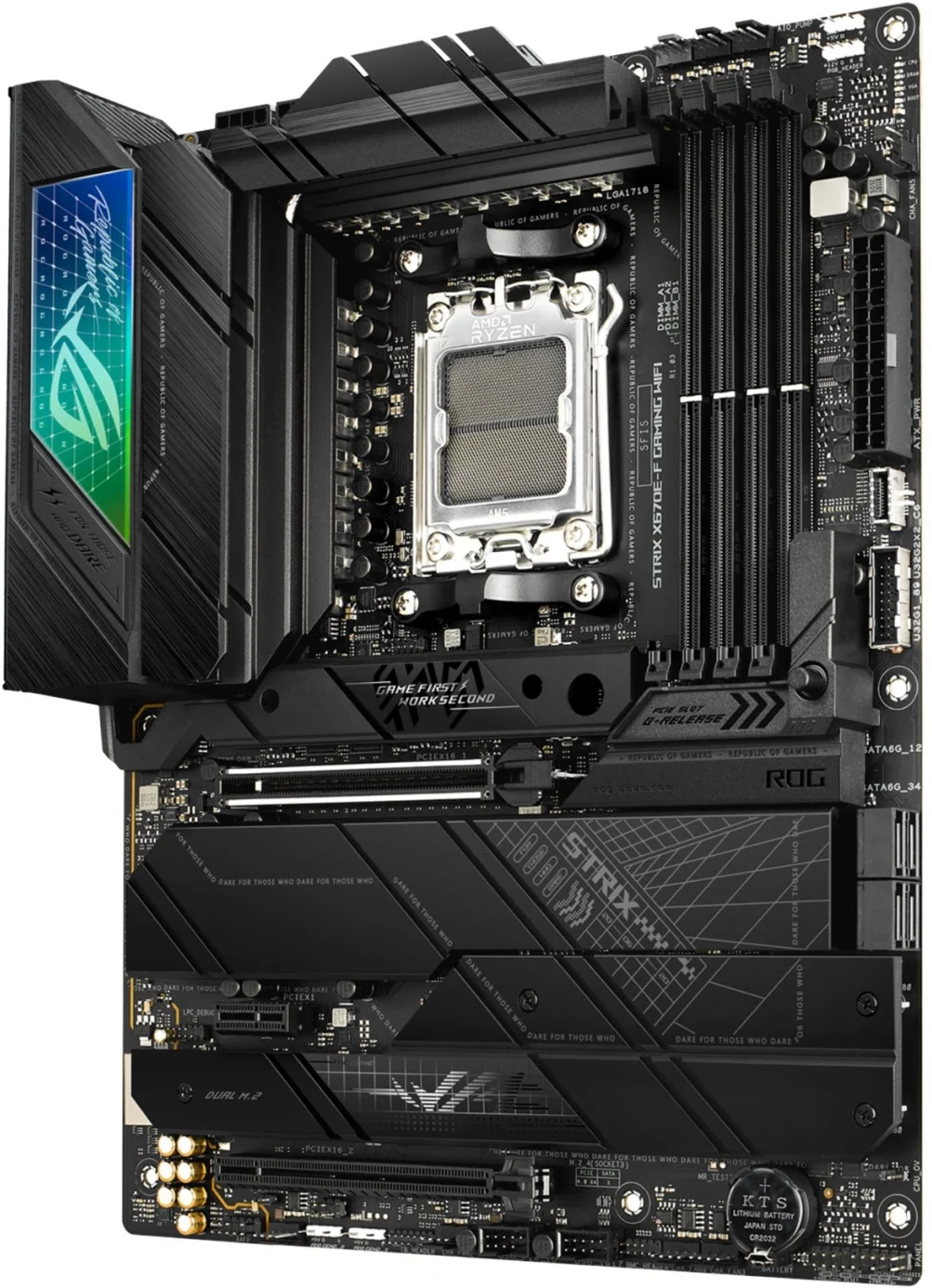 Imagen 2 de ASUS ROG Strix X670E-F Gaming WiFi - Placa base - ATX ...