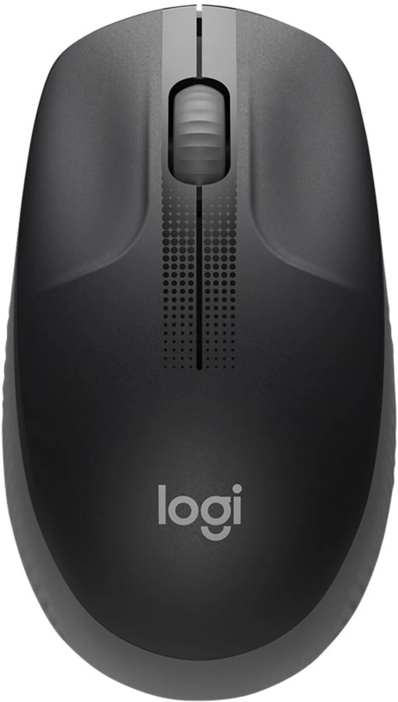 Imagen 6 de Mouse Inalámbrico Logitech M190 Óptico 1000dpi Ambidiestro 3 botones USB c/Gris