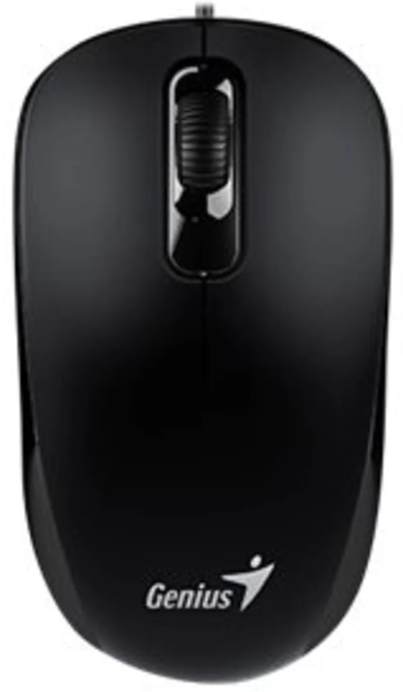 Imagen 2 de Mouse Alámbrico Genius DX-110 Óptico 1000dpi 3 Botones USB Color negro