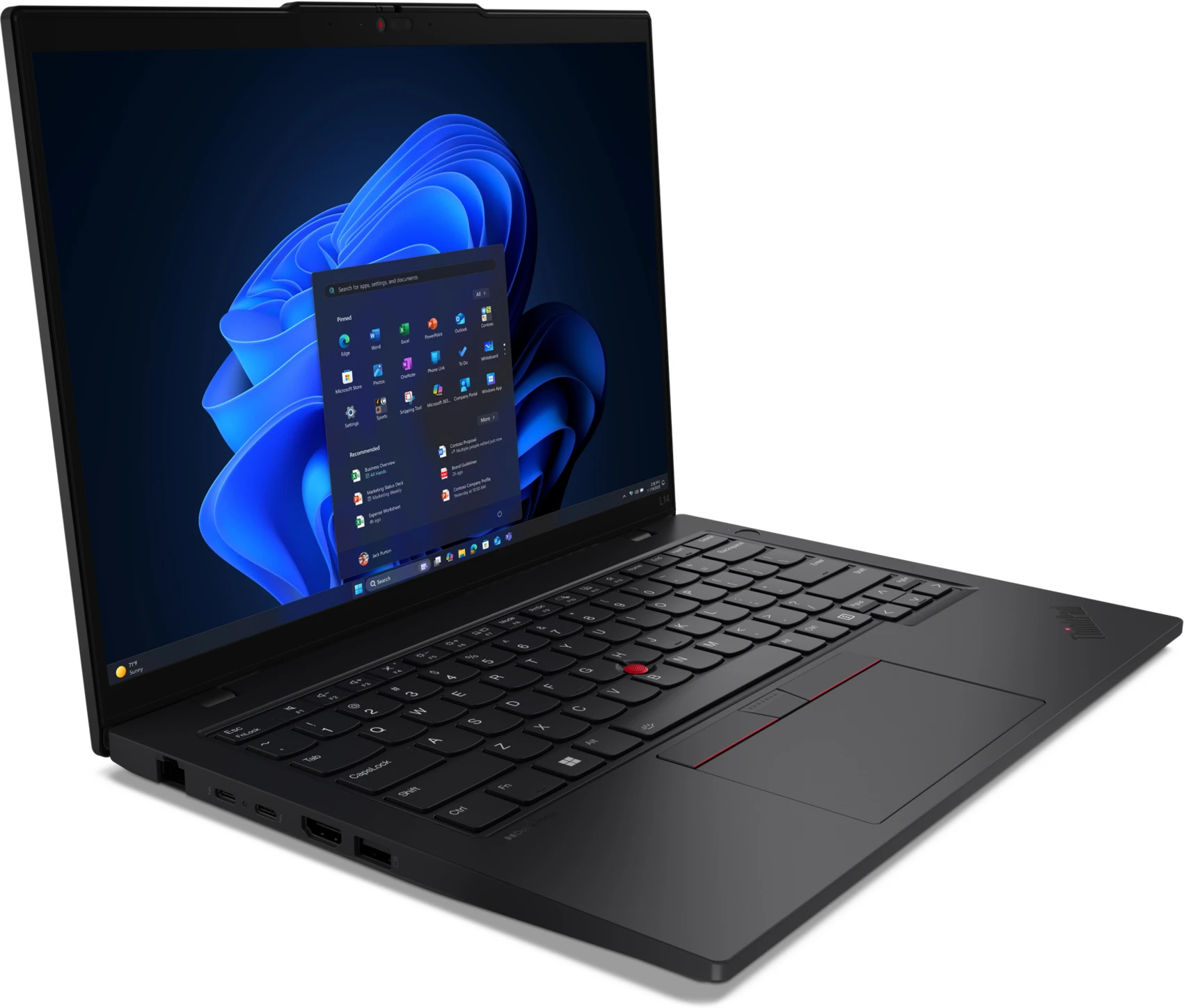 Imagen 4 de Notebook Lenovo Thinkpad L14 Gen6 Ryzen 7 Pro 250 RAM16GB SSD512GB 14" W11P
