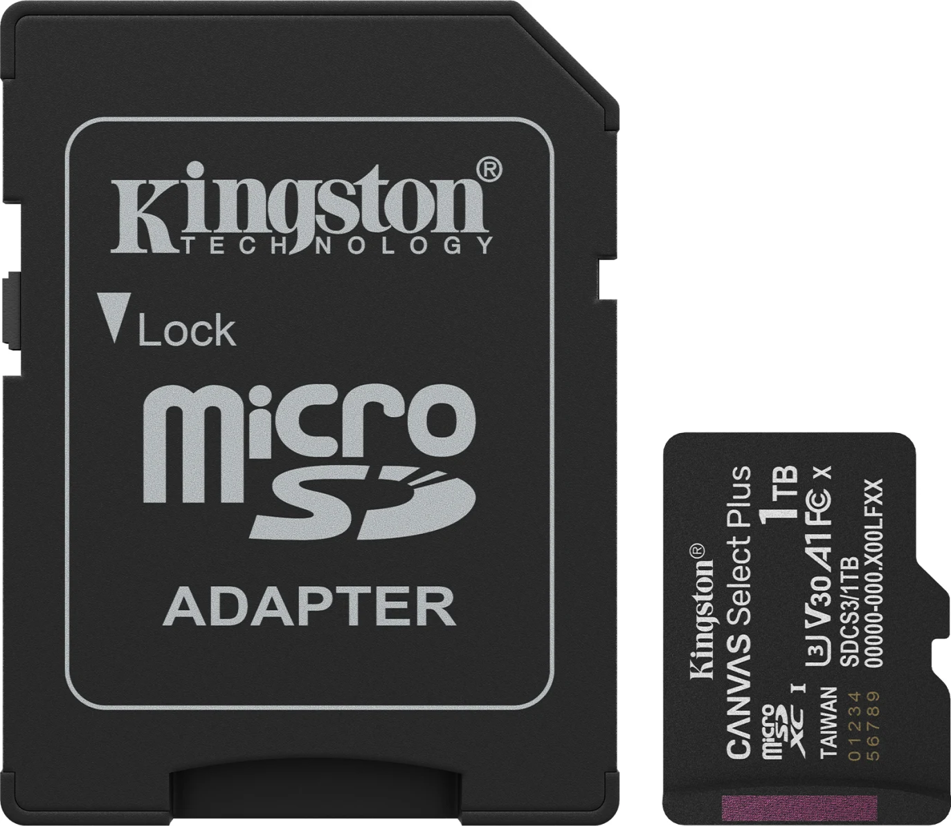 Imagen 0 de Memoria microSDXC 1TB Kingston Canvas Select Plus Clase 10 UHS-I Lec150MB/s