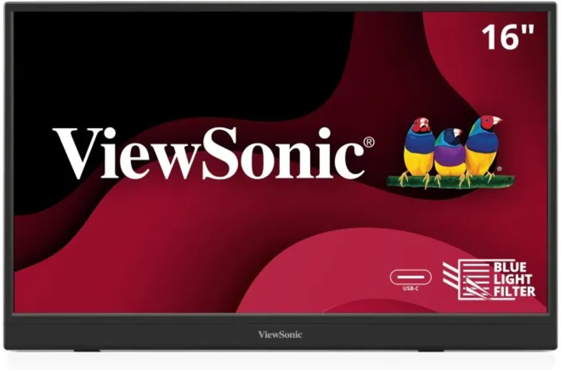 Imagen 0 de ViewSonic 15.6" Monitor portátil 1080p IPS con USB-C y mini HDMI | VA1653