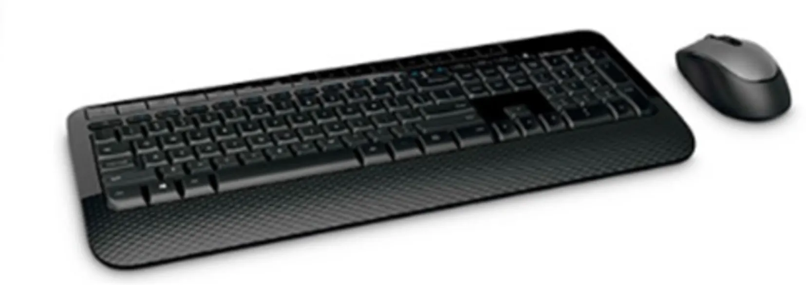 Imagen 0 de Kit Teclado Mouse Inalámbrico Microsoft Desktop 2000 USB Reposa manos C/Negro