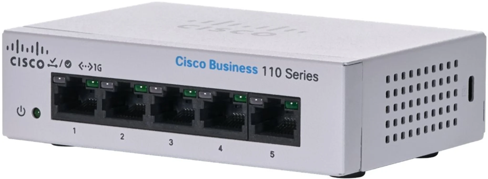 Imagen 0 de Switch Cisco Business 110-5T-D, Puerots 5x RJ-45 10/100/100 Gigabit Ethernet