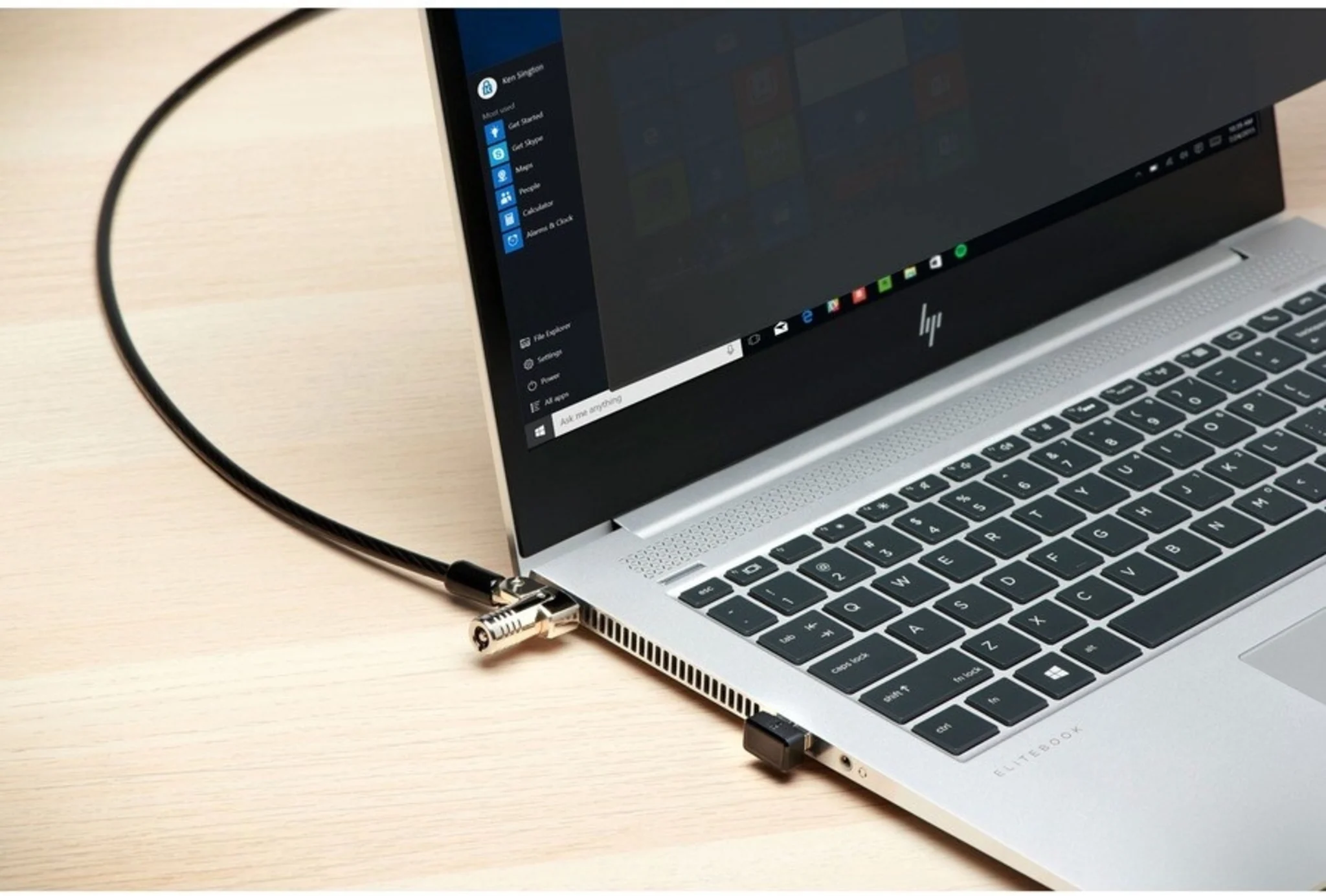 Imagen 8 de Cable de Seguridad Kensington NanoSaver K64444WW Candado 2 Llaves Acero inox Neg (Sin Caja)