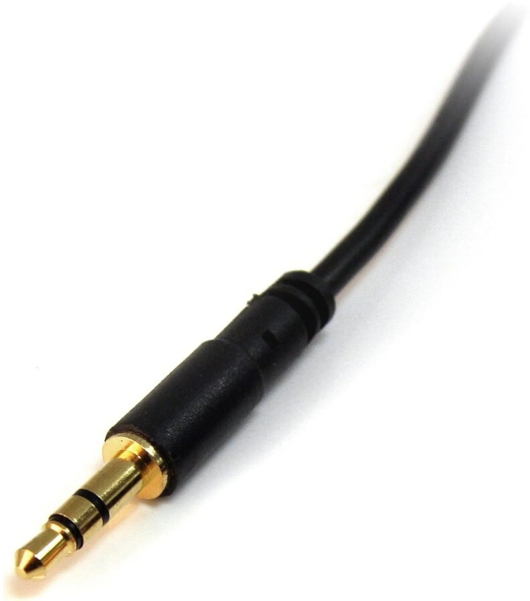 Imagen 2 de Cable de Audio Stereo Jack 3.5mm M/M Largo 91cm Baño Oro - StarTech
