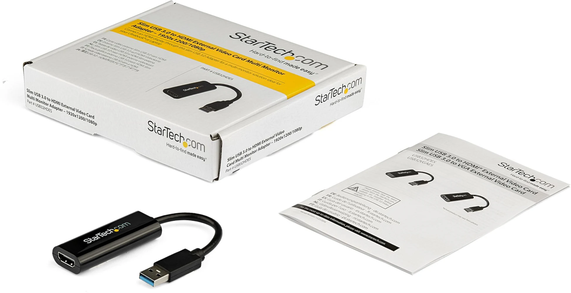 Imagen 3 de Adaptador USB 3.0 a HDMI Hembra Resolución Hasta 1920*1200 Color Negro