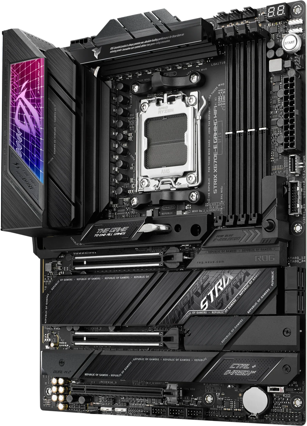 Imagen 1 de ROG STRIX X670E-E GAMING WIFI