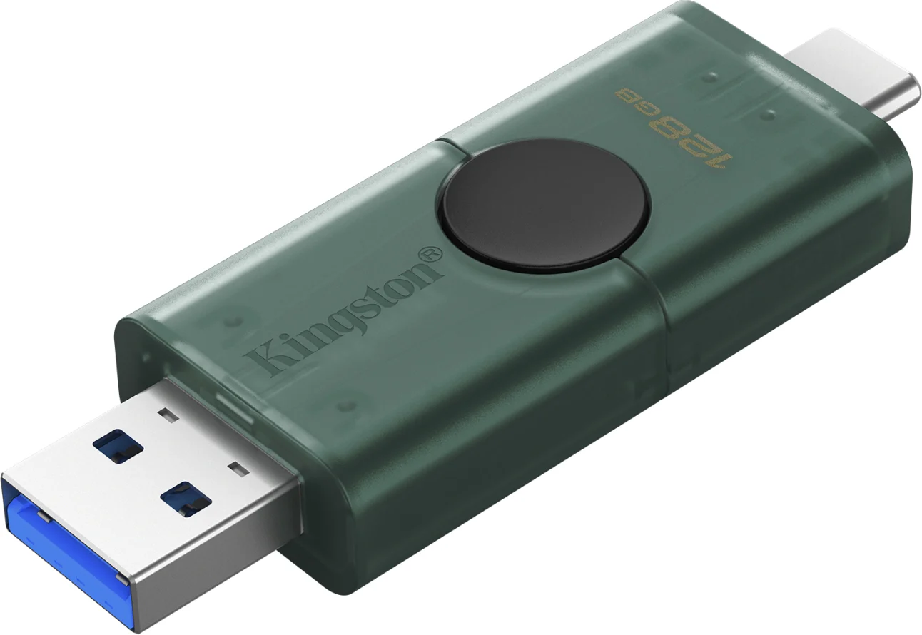 Imagen 3 de Pendrive Kingston DataTraveler Duo G2 Capacidad 128GB  USB-A y USB-C dual