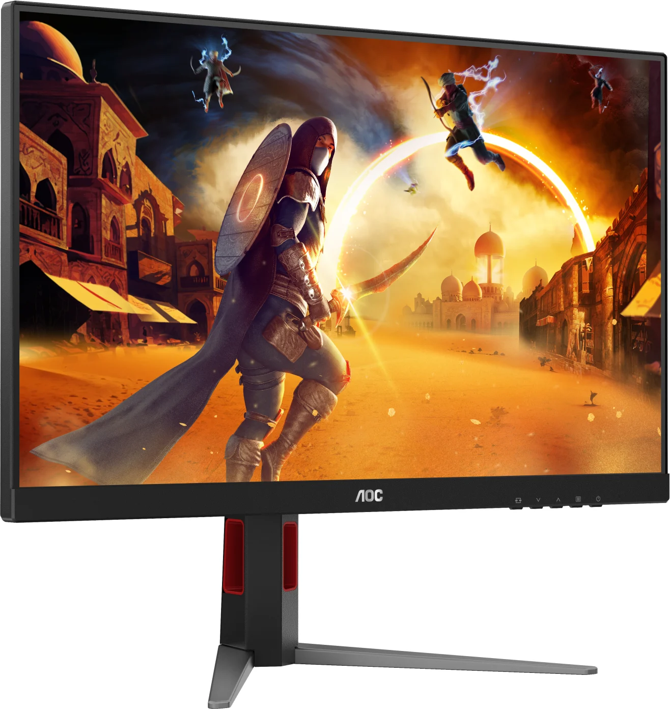 Imagen 3 de Monitor Gaming AOC 27G4 27" FHD 1920*1080 IPS DP Aux Aud. HDMI 180Hz