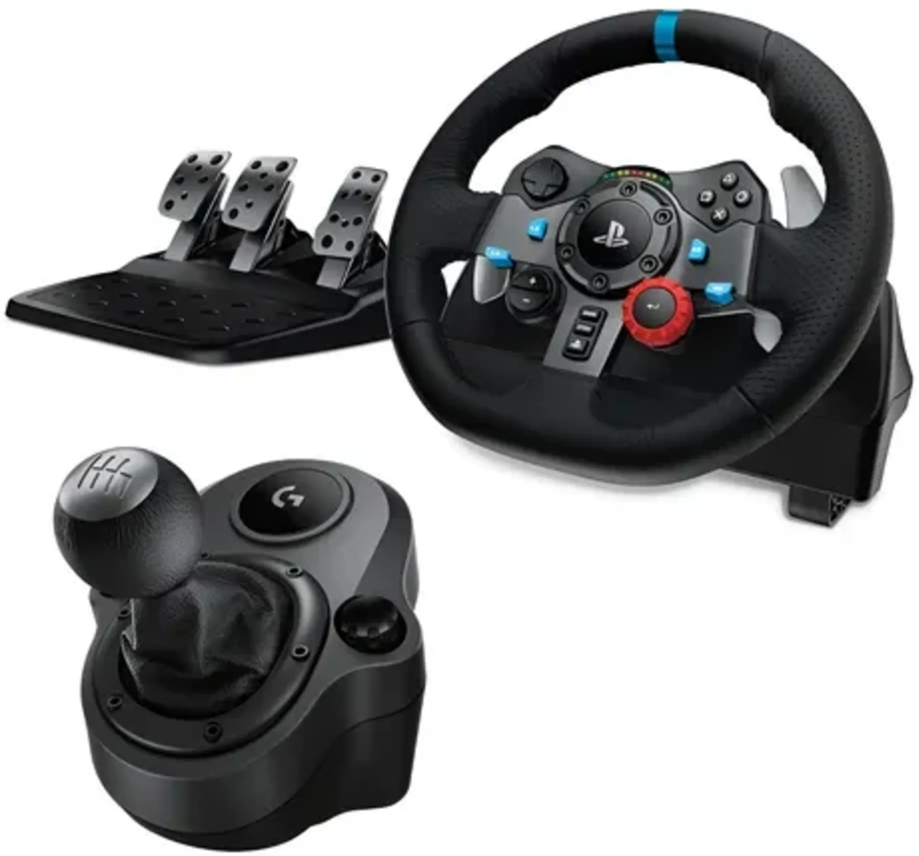 Imagen 0 de Bundle Logitech G29 Se - Volante + Palanca + Pedales, PS5, PS4, PS3 y PC