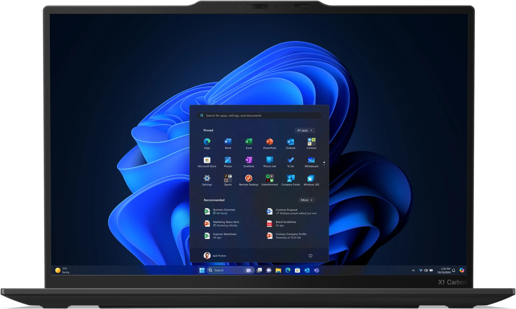 Imagen 3 de Notebook Lenovo ThinkPad X1 Carbon Gen13 Ultra 7 258V 32GB 1TB 14" Touch W11P