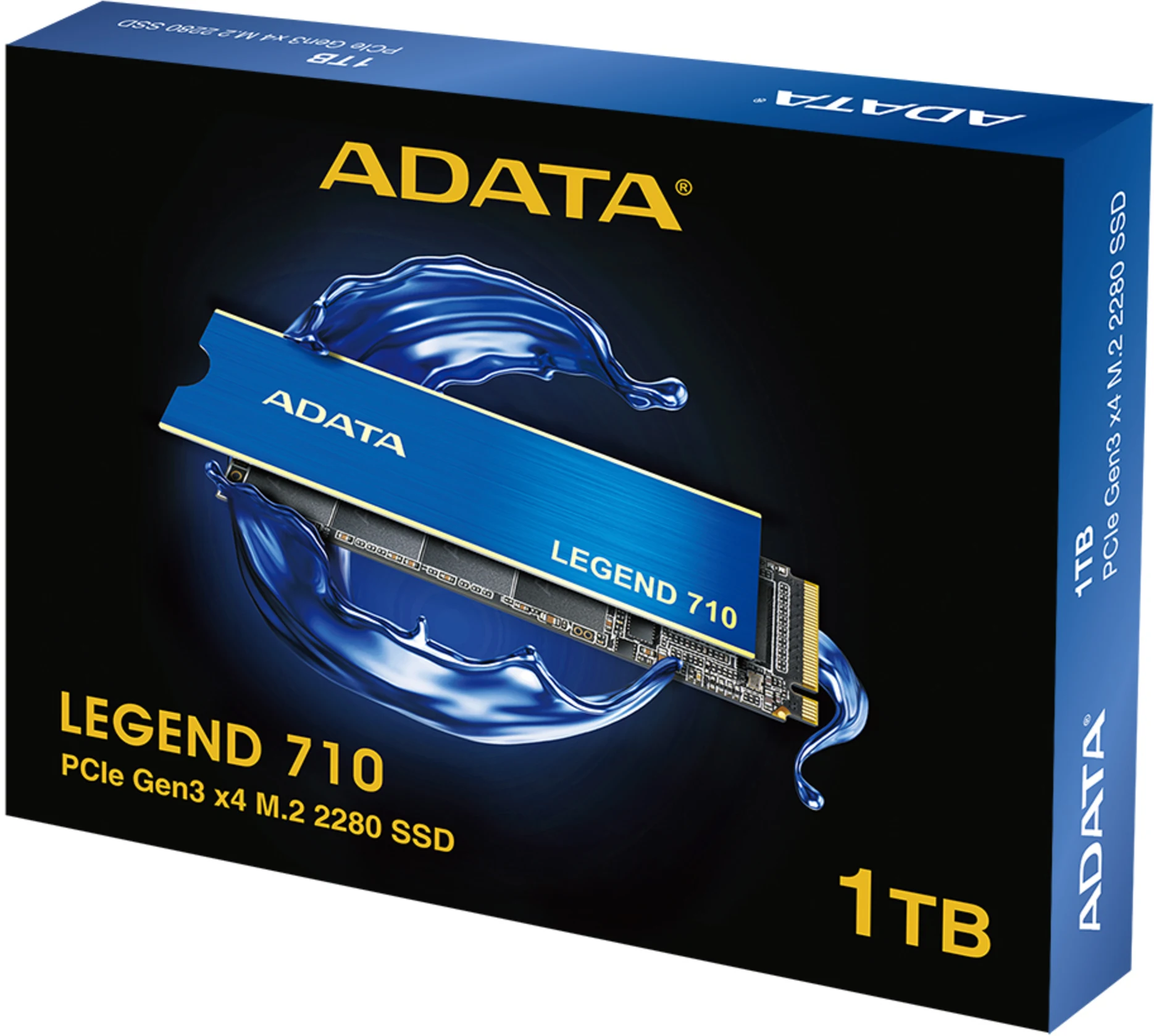 Imagen 6 de Unidad SSD AData Legend 710 1TB M.2 22*80 PCIe G3x4 Lec 2400MB/s Esc 1800MB/s