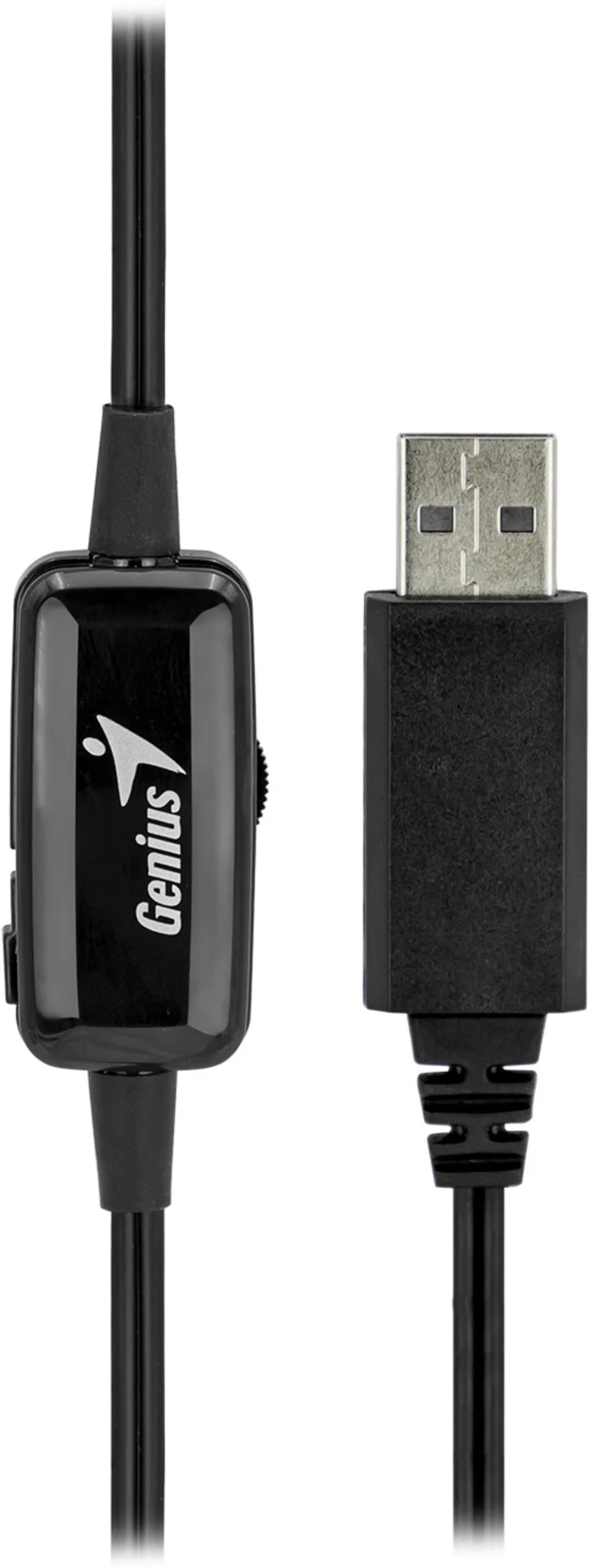 Imagen 0 de Audífonos Inalámbricos Genius HS-220U Over-Ear c/Mic Control Volumen USB Negro