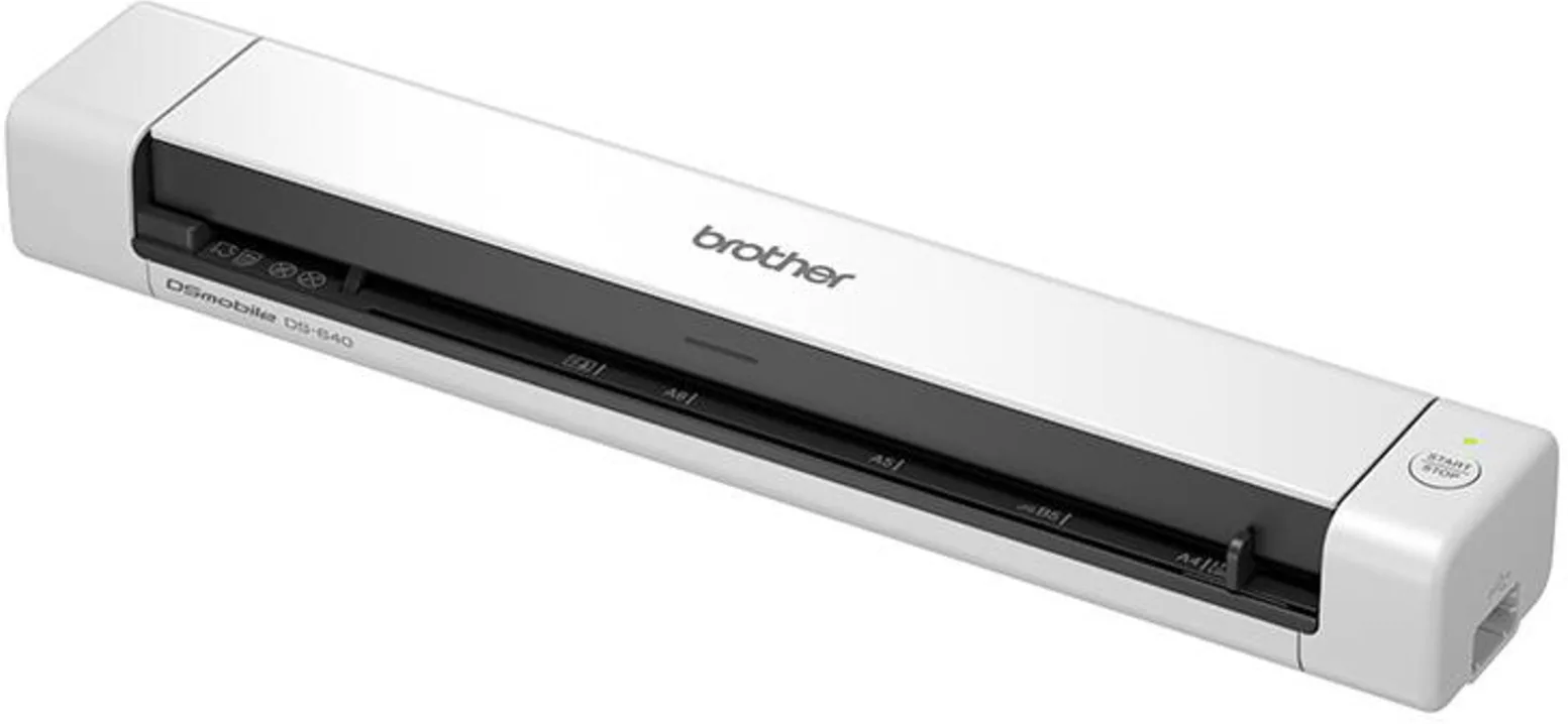 Imagen 1 de Escáner de Escritorio Portátil Brother DS-640 Color A4 16 ppm 600dpi USB3.0