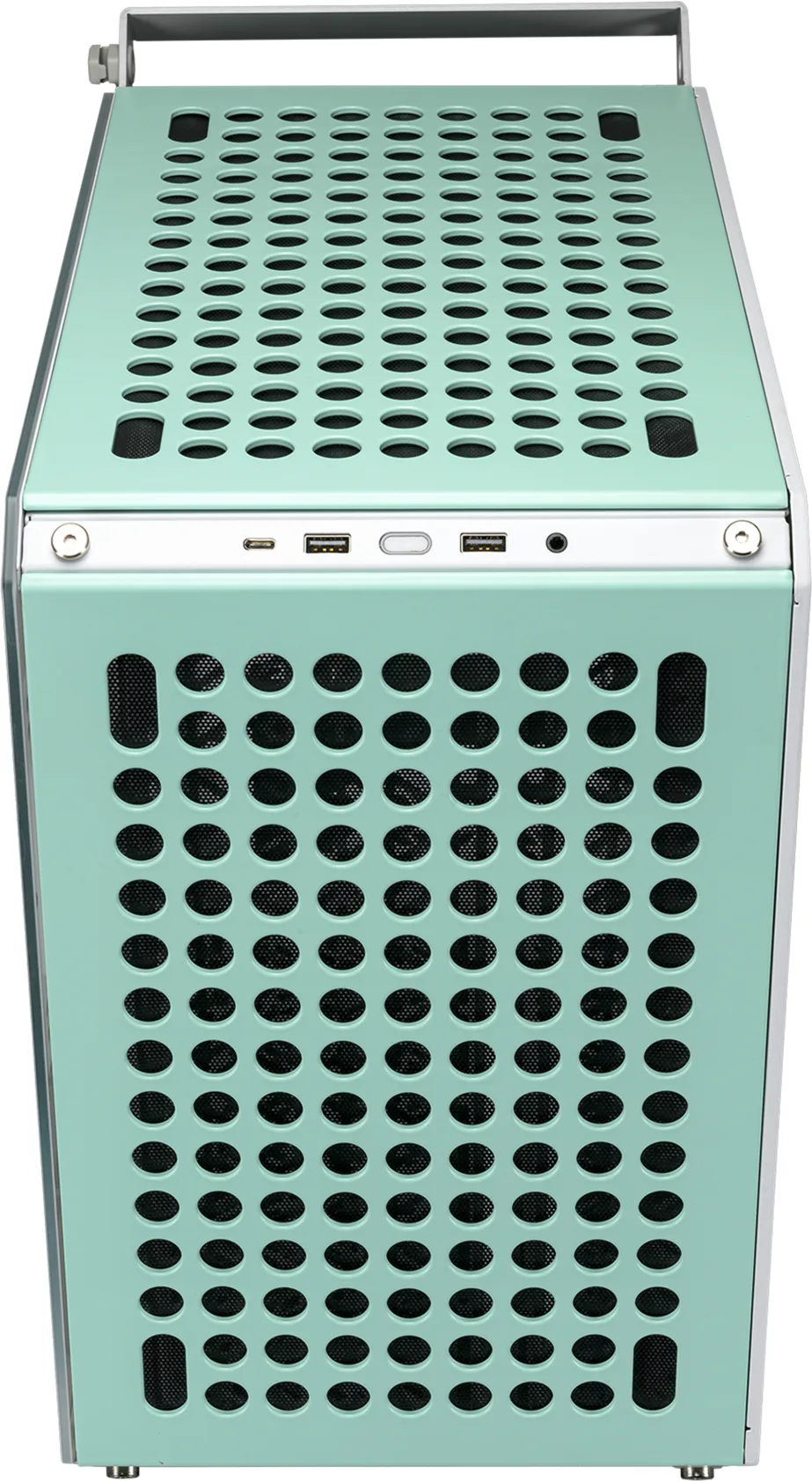 Imagen 4 de Gabinete Cooler Master Qube 500 Flatpack, Mid Tower USB3.2 USB-C Macaron Edition