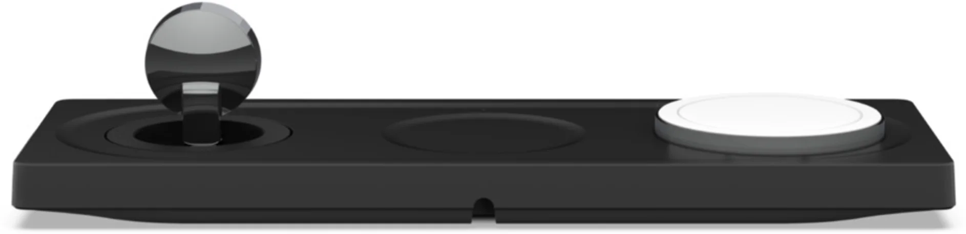 Imagen 4 de Base de carga 3 en 1 plana BoostCharge Pro MagSafe Certificado con carga hasta 15W Belkin negra