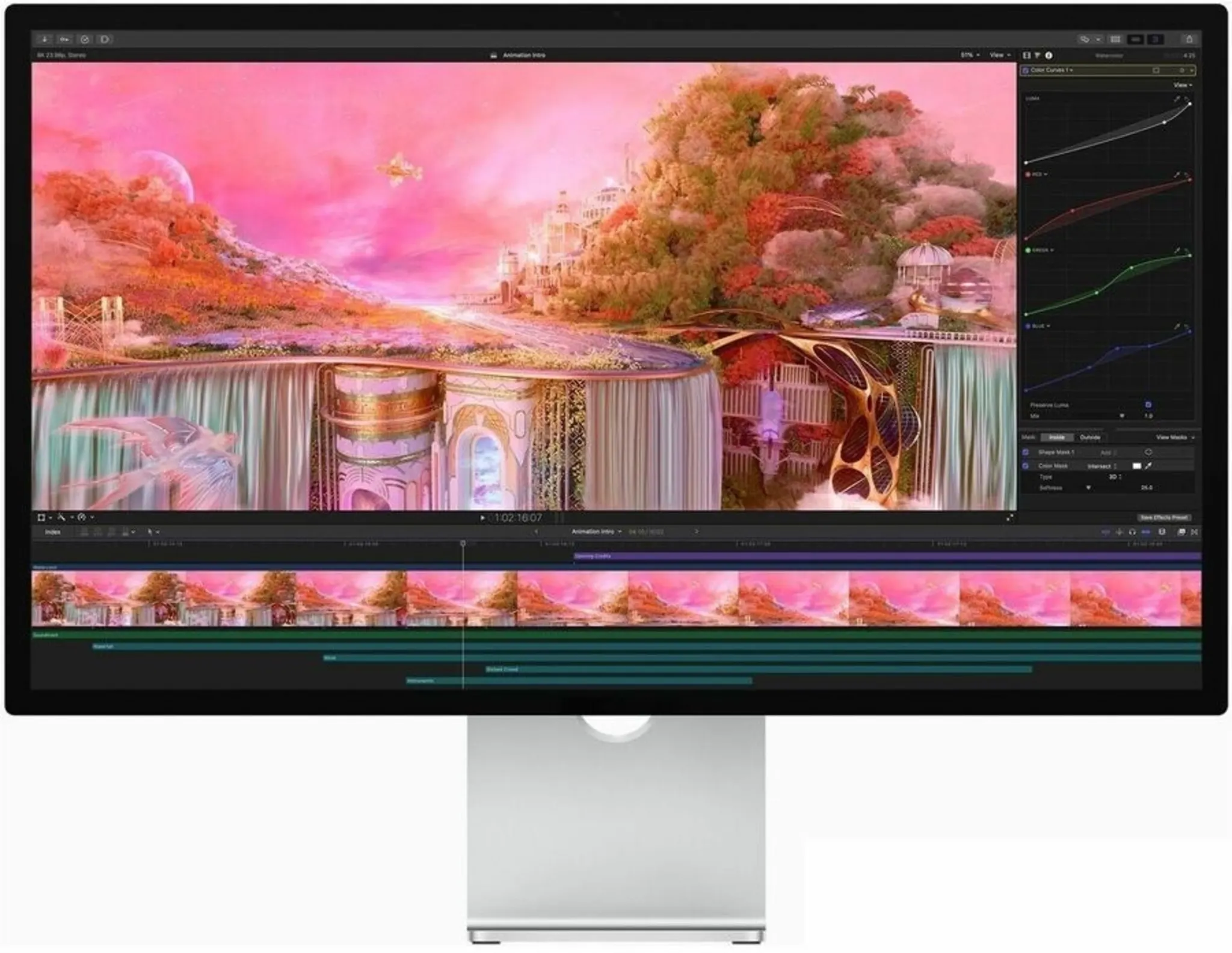 Imagen 7 de Studio Display de 27" Cristal nanotexturizado - Montaje VESA (No incluye base)