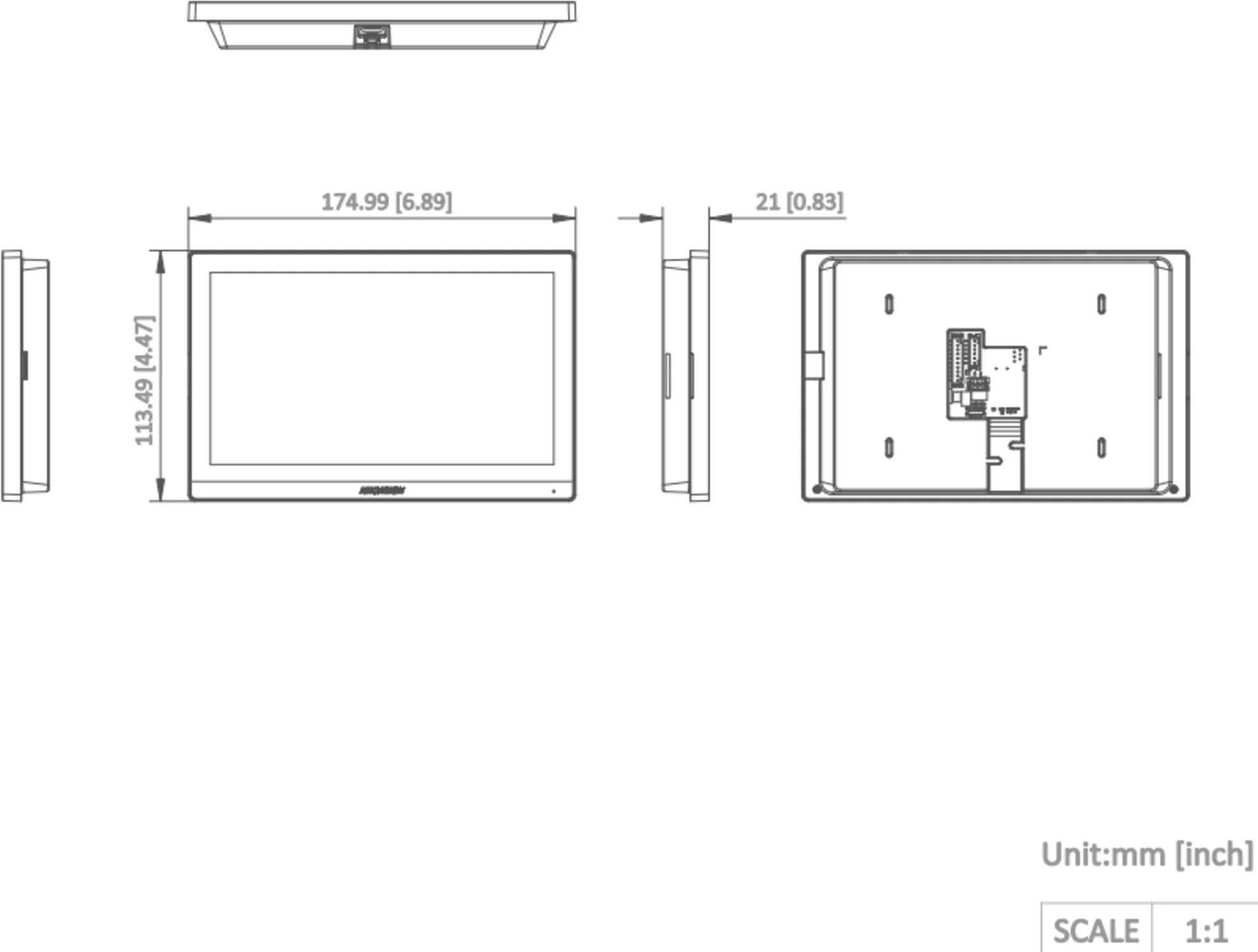 Imagen 3 de Monitor Video Portero IP Hikvision WIFI + Cableado / Audio Bidereccional