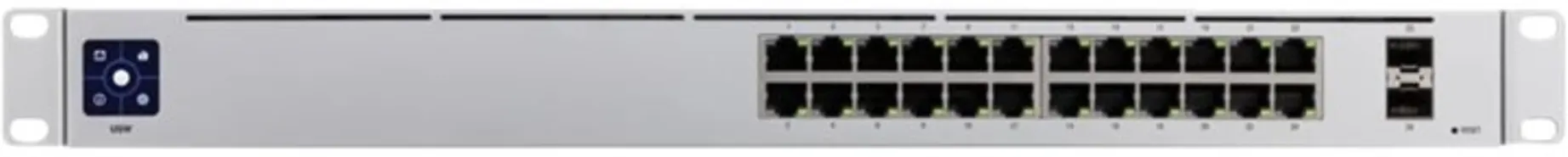 Imagen 1 de Switch Ubiquiti UniFi USW-24 Gestionado 24*10/100/1000 + 2 x Gigabit SFP sin POE