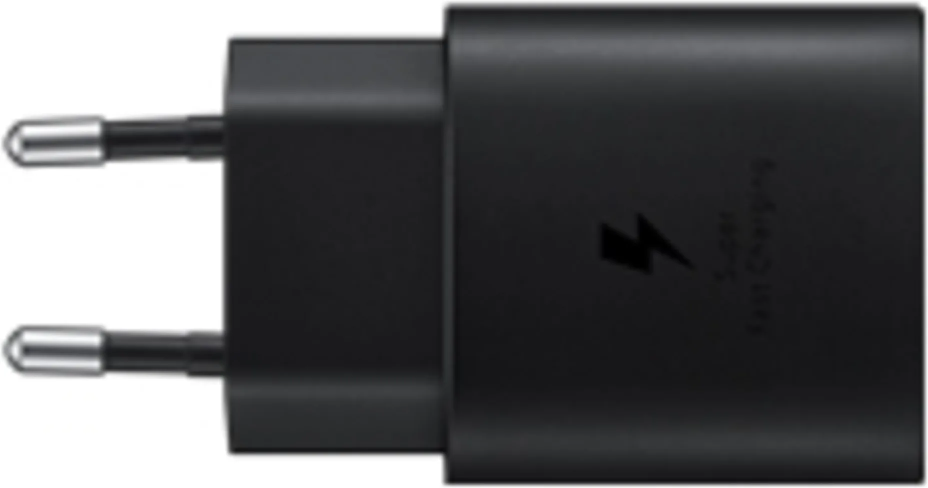 Imagen 2 de Cargador Samsung para Smartphone 25W Carga Rápida 100-240V Negro (No incl Cable)
