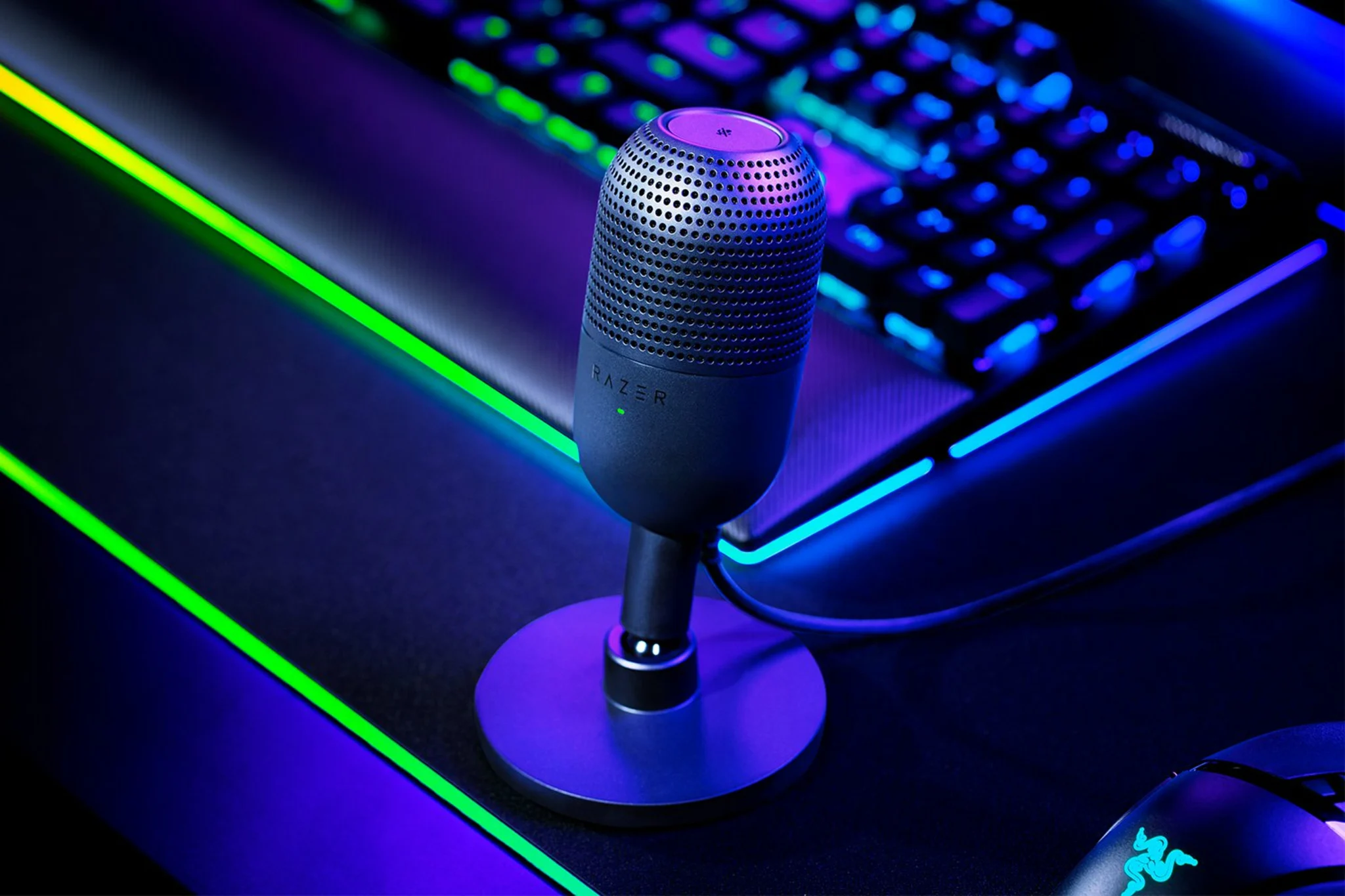 Imagen 1 de Micrófono Gamer Razer Seiren V3 Mini USB Ultra Compacto Edición NASA
