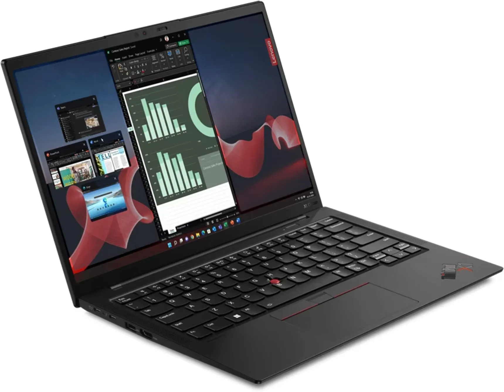 Imagen 3 de Notebook Lenovo ThinkPad X1 Carbon Gen11 I7-1365U Vpro RAM32GB SSD1TB 14" W11P