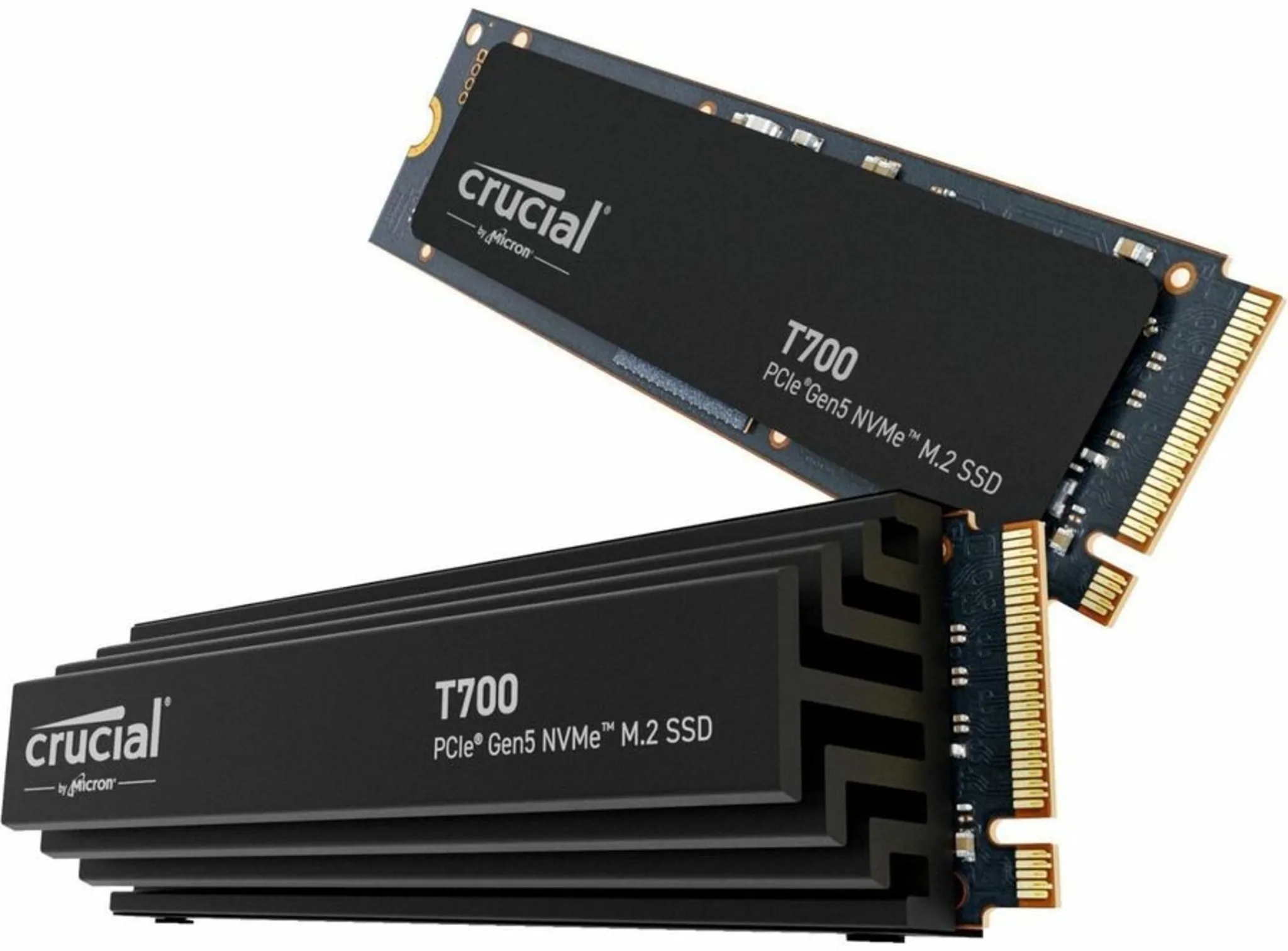 Imagen 1 de Unidad SSD Crucial T700 2TB M.2 22*80 PCIe G5 x4 NVMe Lec 11700MB/s Esc 9500MB/s