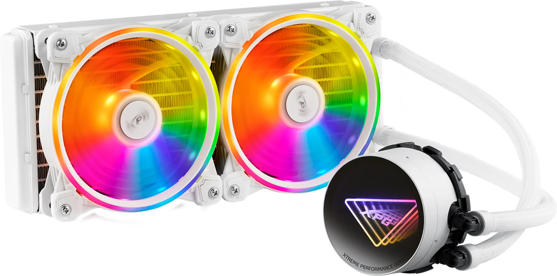 Imagen 0 de Enfriador líquido XPG Levante II 240 ARGB White   