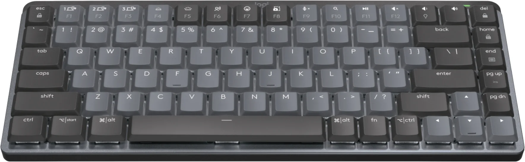 Imagen 1 de Teclado Mecánico Logitech MX Mechanical Mini Bluetooth Dongle USB Color Grafito