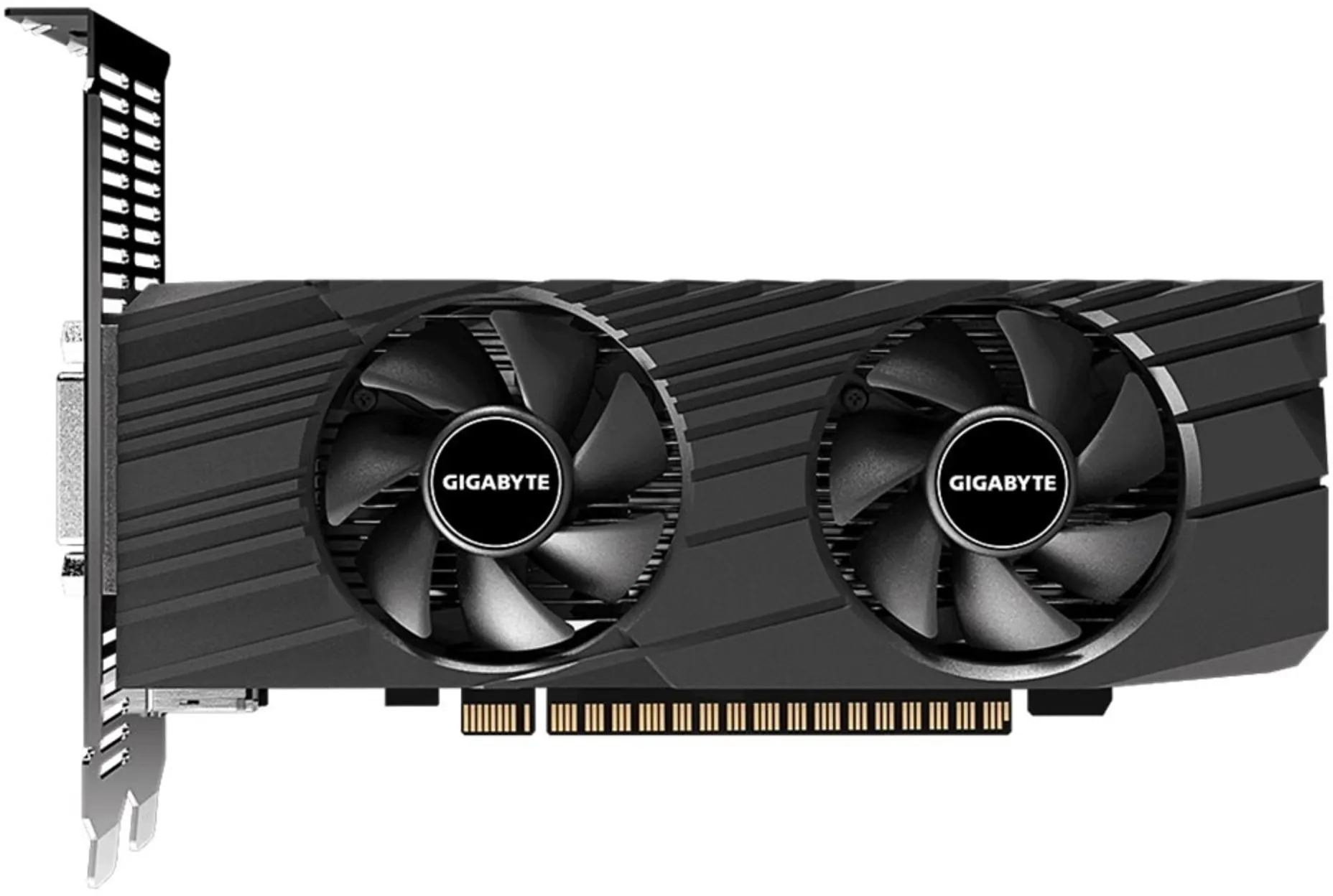 Imagen 5 de Gigabyte GeForce GTX 1650 OC Low Profile 4G - Overclocked Edition - tarjeta gráfica - GF GTX 1650 - 4 GB GDDR5 - PCIe 3.0 x16 perfil bajo - DVI, HDMI, DisplayPort