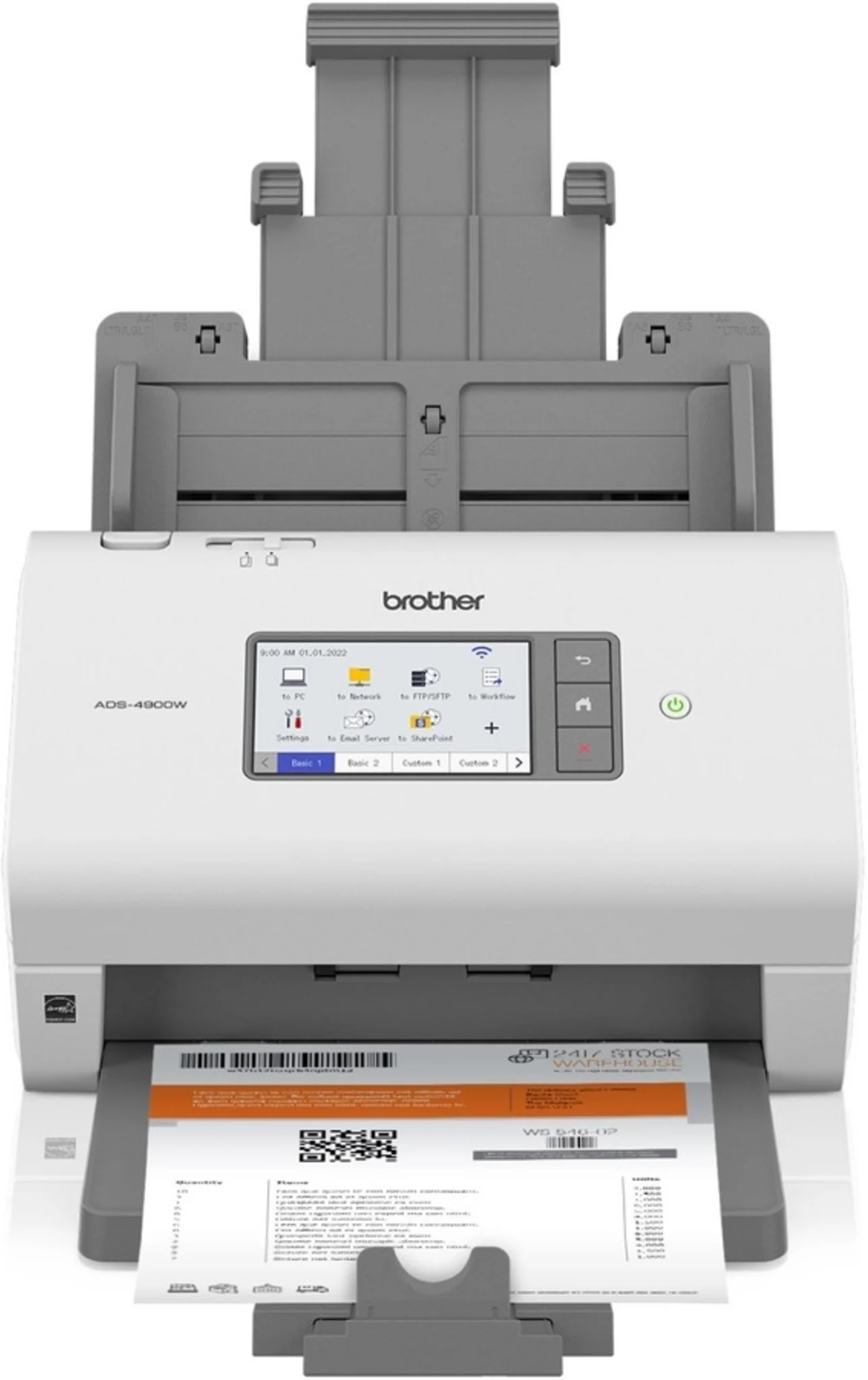 Imagen 5 de Escáner de Escritorio Brother ADS4900W, 120ppm ADF Ethernet USB 3.0 Dúplex