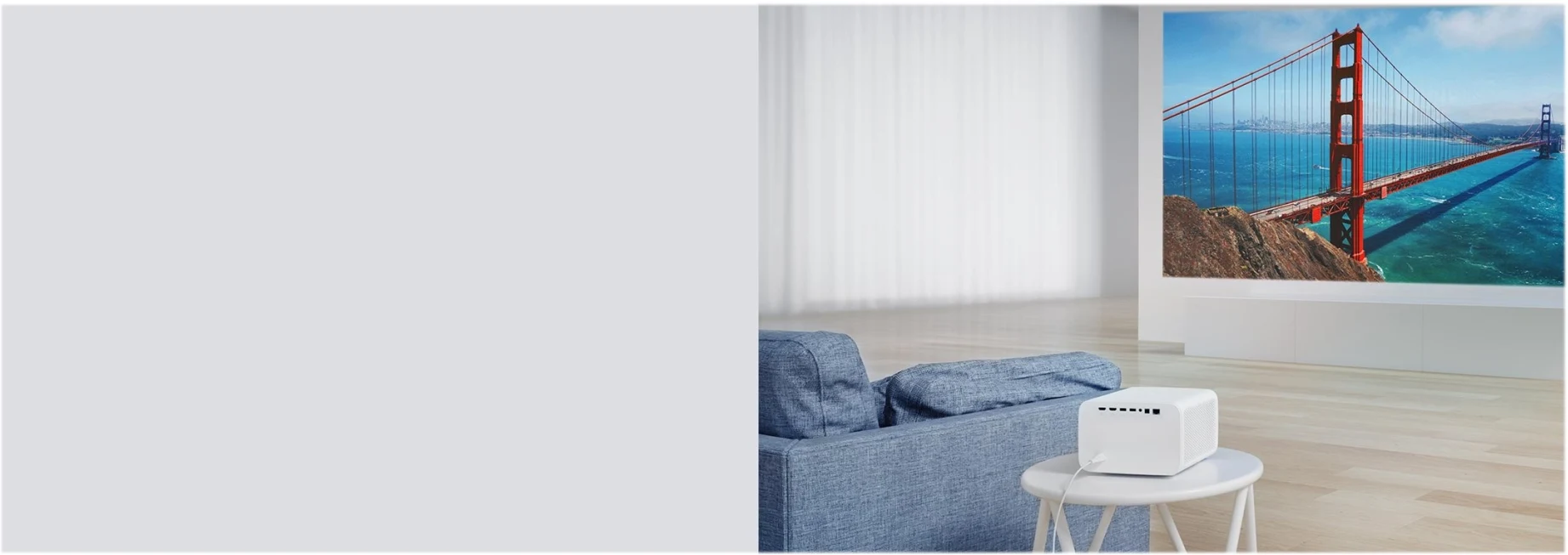 Imagen 6 de Proyector Xiaomi Mi Smart Projector 2 Pro 1300 LUMENES FHD WiFi LAN HDMI USB RCA