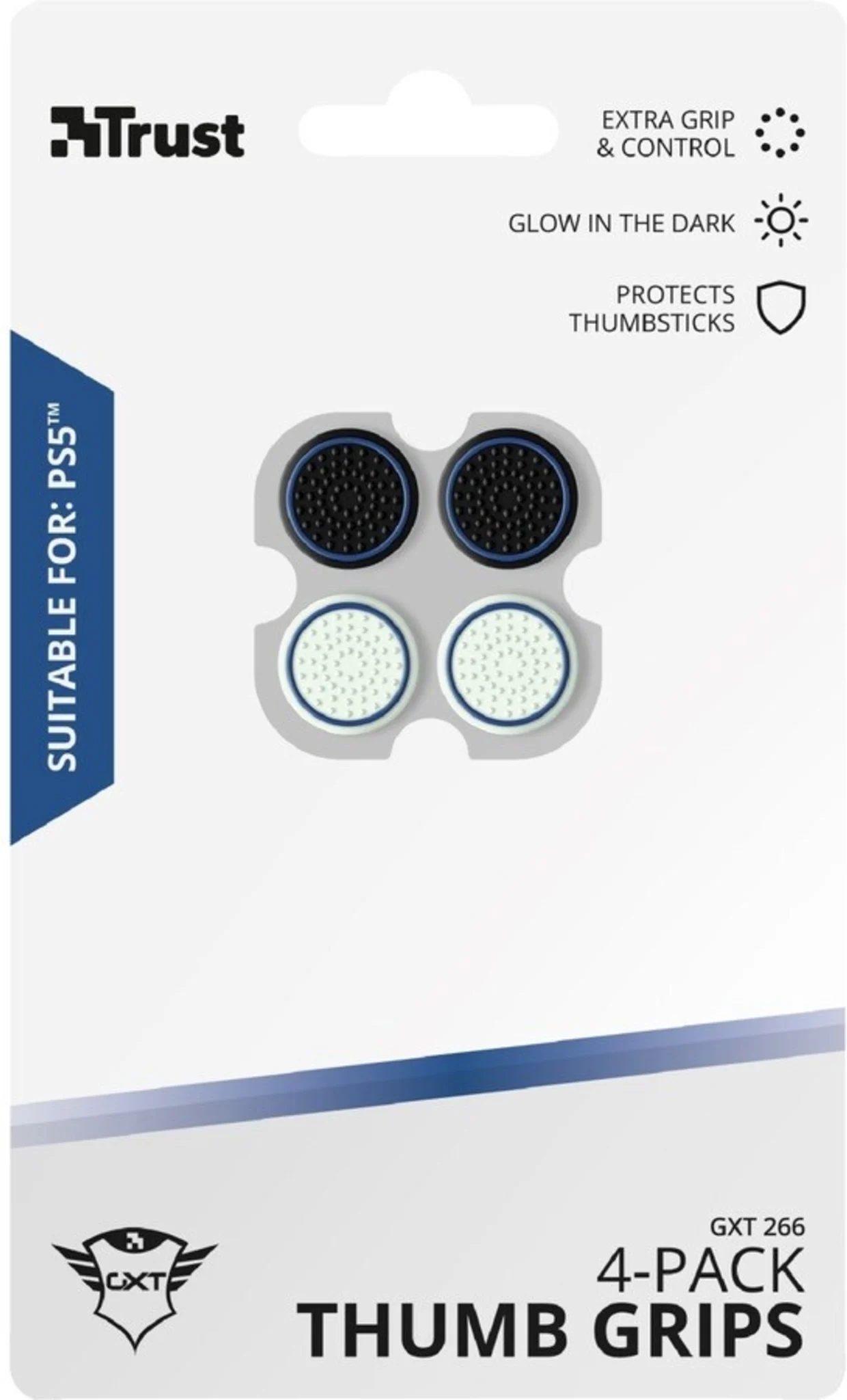 Imagen 2 de Trust GXT266 4-PACK THUMB GRIPS PS5