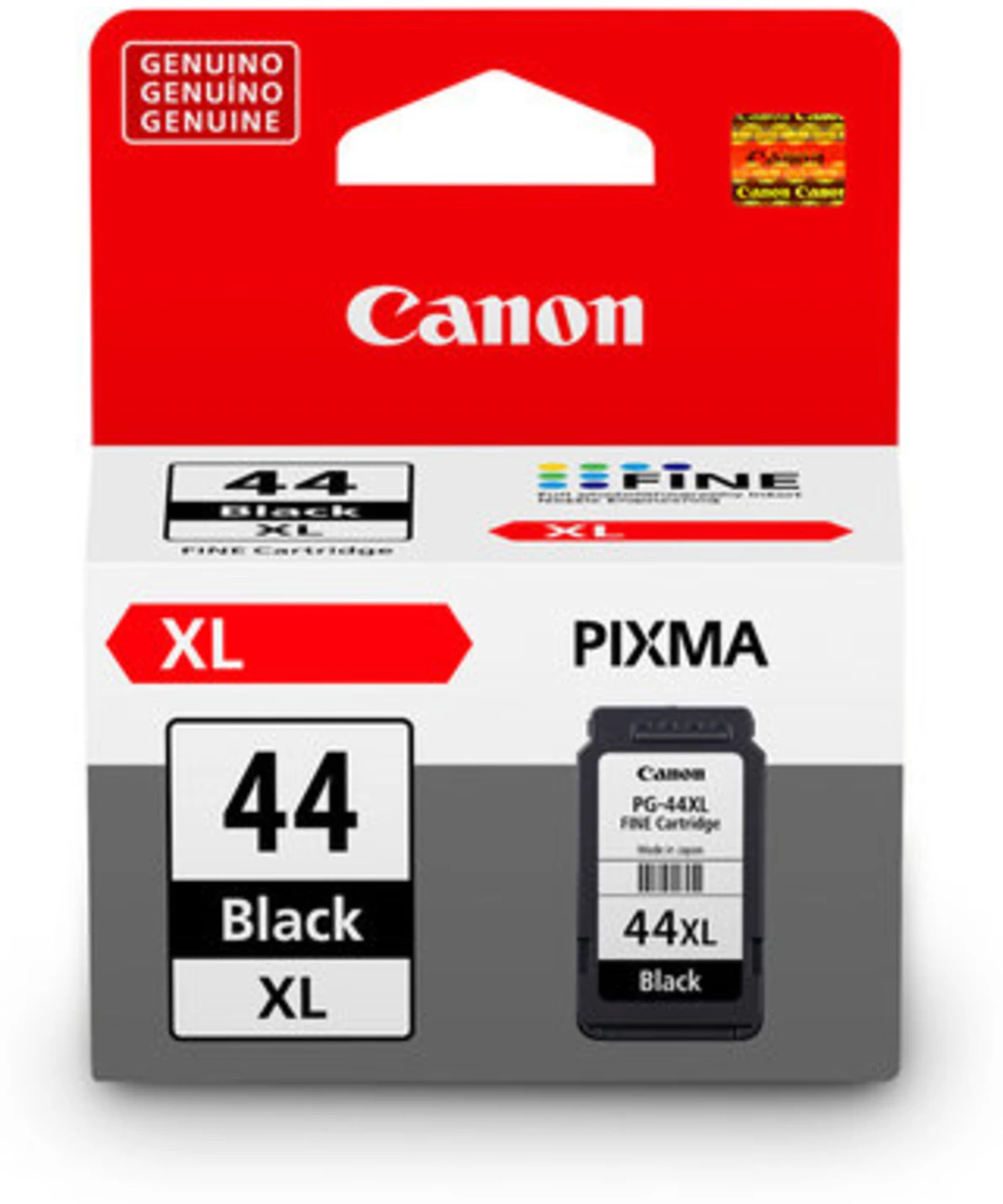 Imagen 0 de Cartridge Canon PG-44XL Negro Compatible con PIXMA E-481, 400 Páginas 15ml