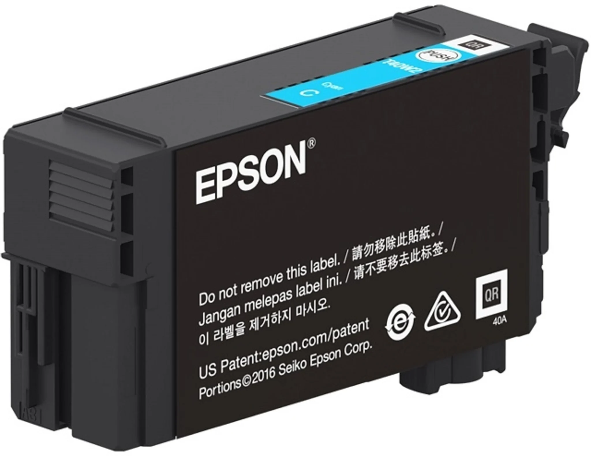 Imagen 0 de Cartridge Epson T40W Ultrachrome XD2 Cyan SureColor T2170 T3170 T5170, 50ml