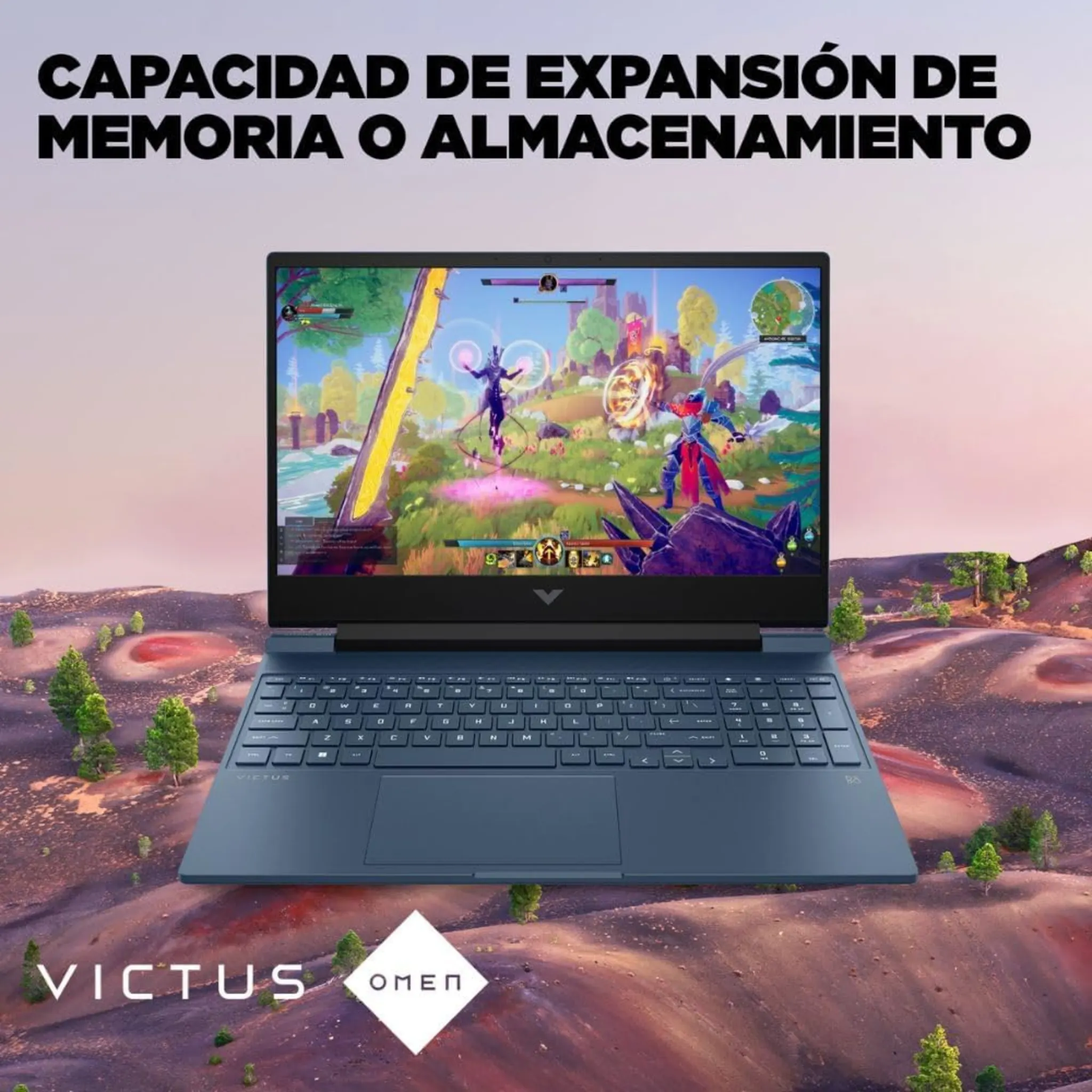 Imagen 1 de Notebook Gamer HP Victus I5-12450H RAM 16GB SSD512GB RTX2050 W11H