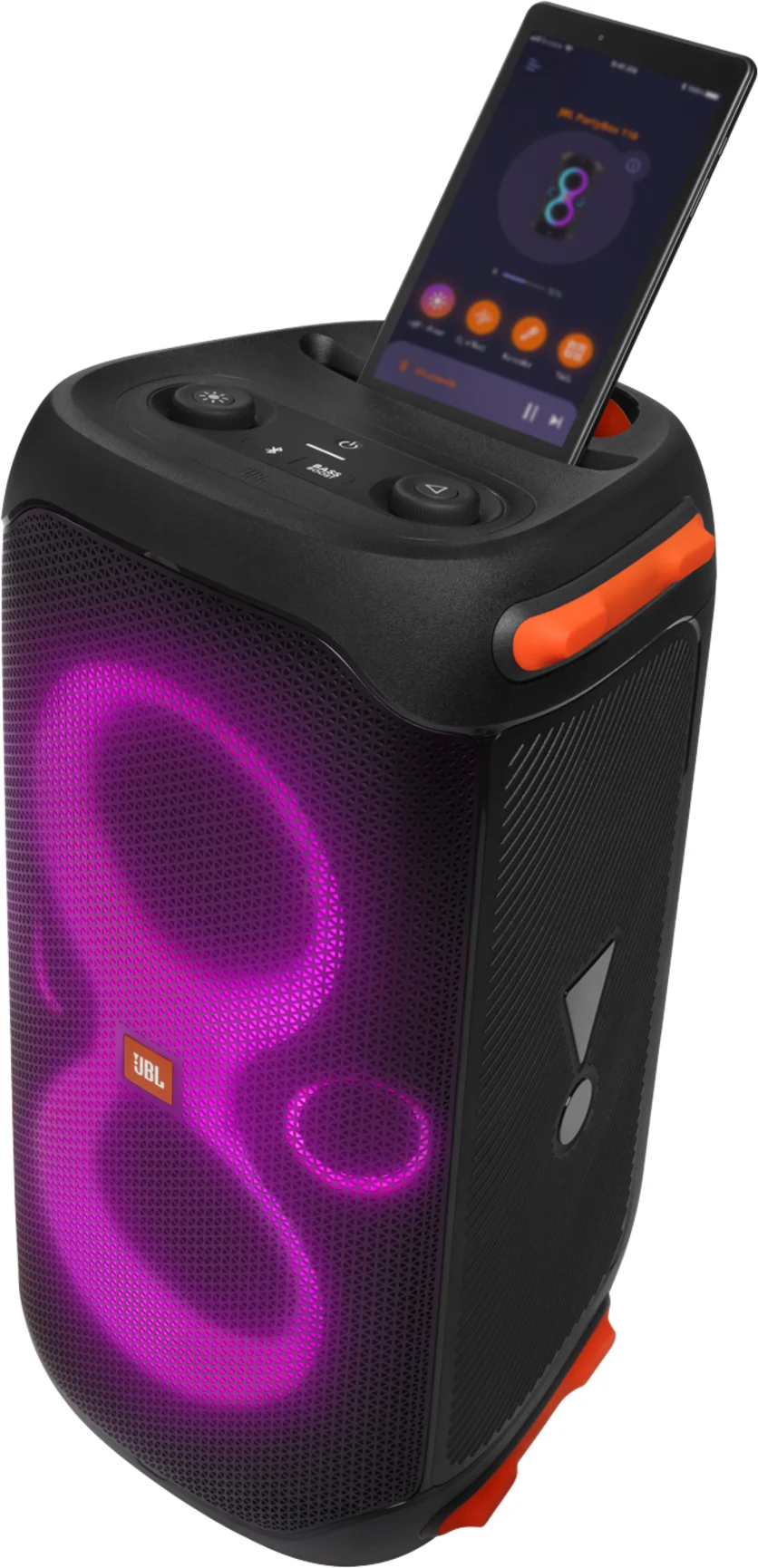Imagen 6 de Parlante JBL Partybox 110, Bluetooth 160 vatios 2 vías Color negro