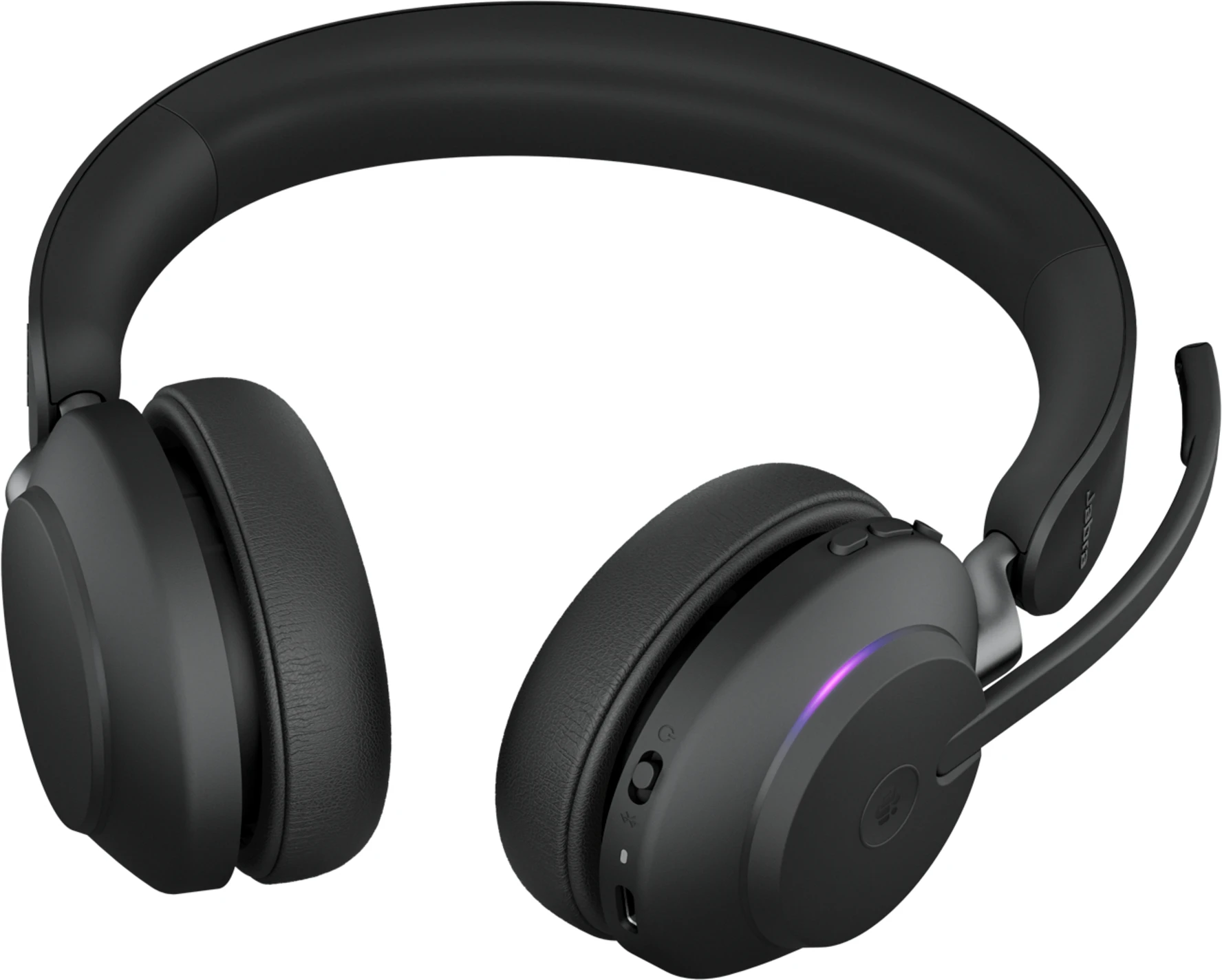 Imagen 3 de Audífonos Jabra Evolve2 65 Link380a MS Stereo Bluetooth USB Tipo-A Color Negro