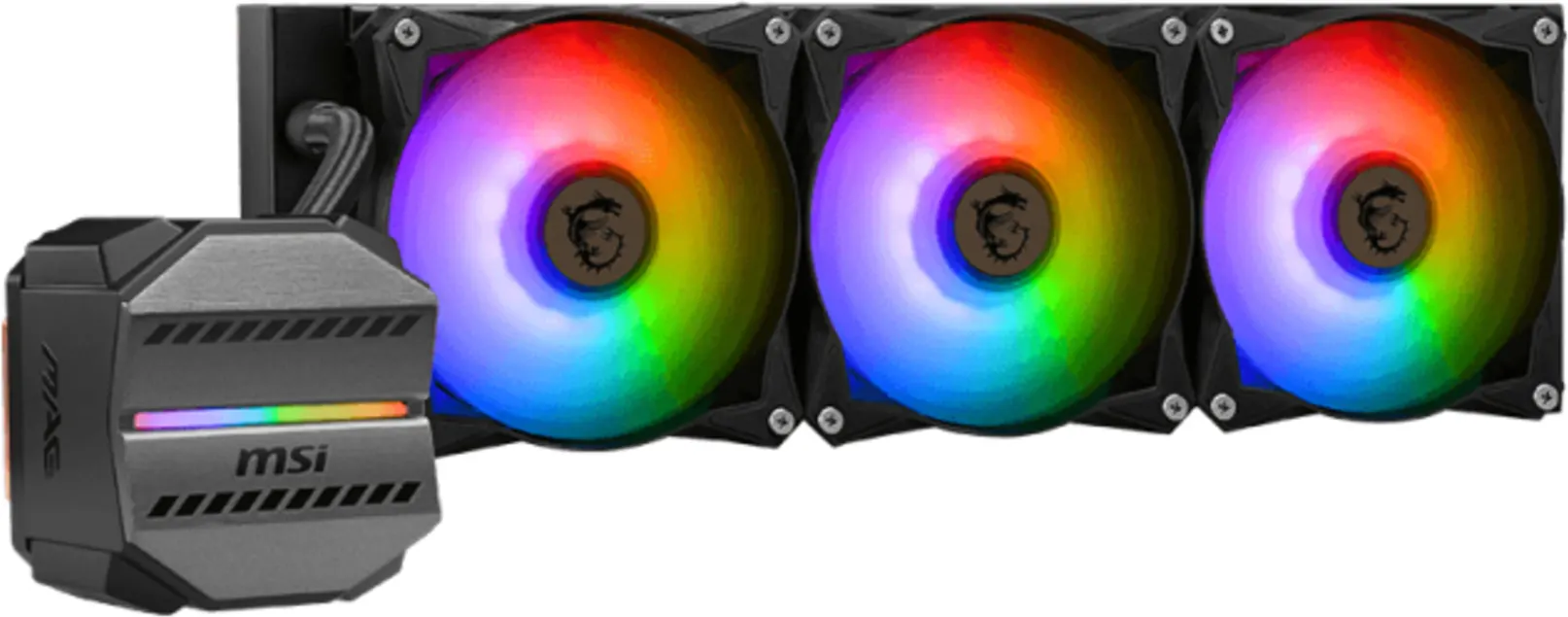 Imagen 2 de Refrigeracion Líquida MSI MAG CORELIQUID M360 3 FAN LGA1200/1700 AM5/AM4/TR4