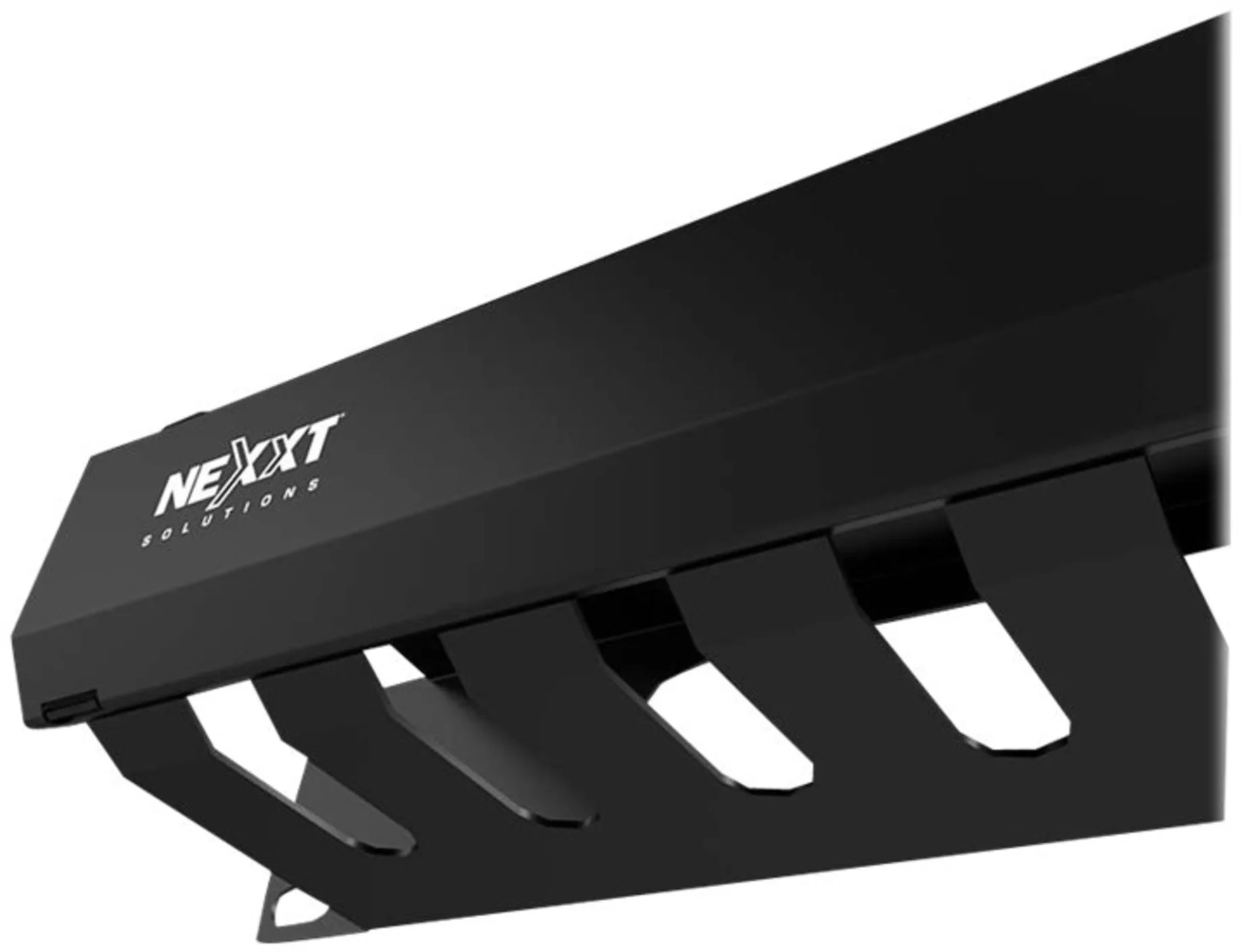 Imagen 8 de Organizador de Cables Nexxt NPM-DH1UB Horizontal 1U 19" Color Negro