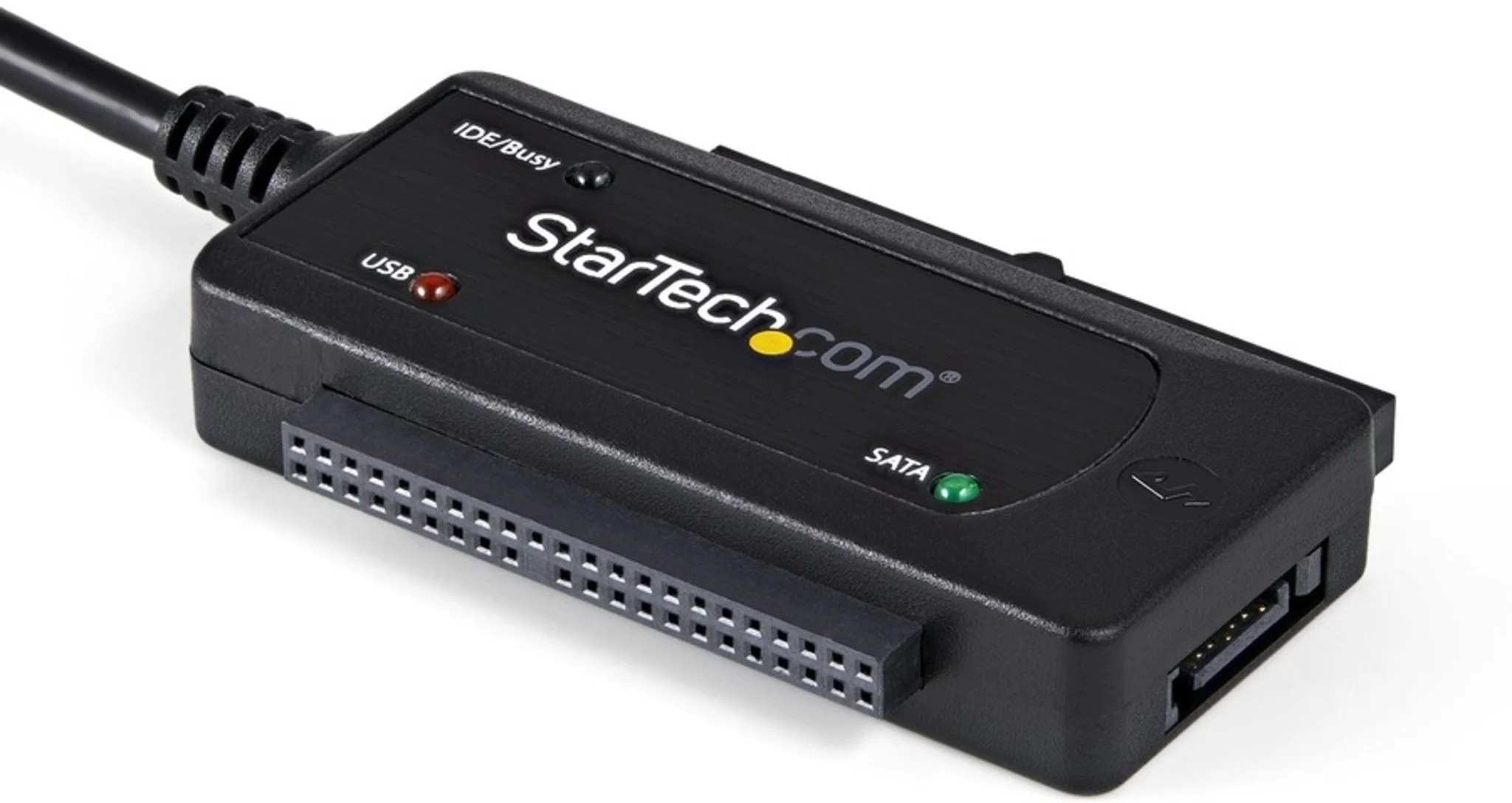 Imagen 1 de Adaptador SATA IDE a USB 2.0 para Disco Duro/SSD con Alimentación SATA IDE LP4