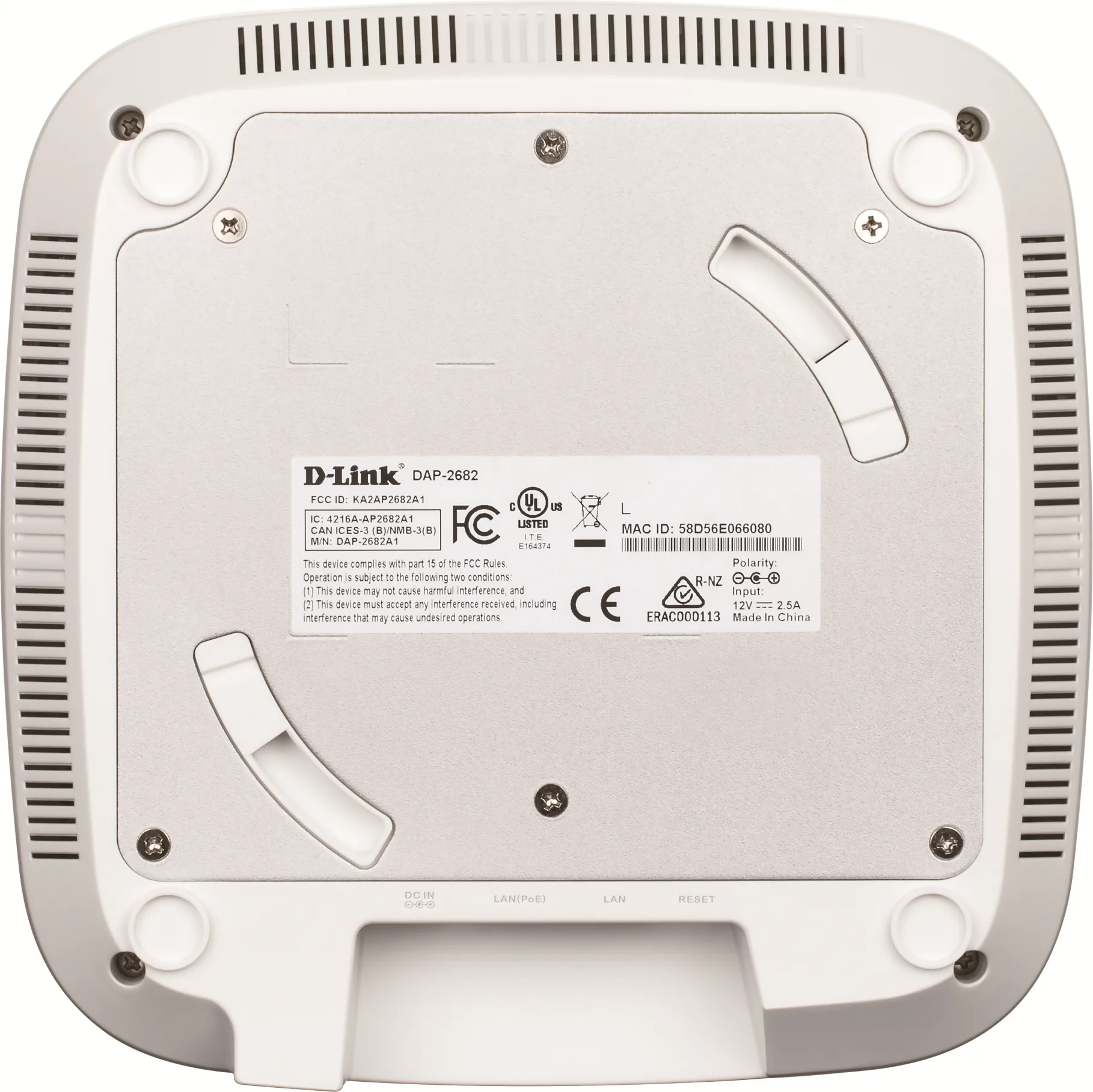 Imagen 3 de Access Point D-Link DAP-2682 Wireless AC1750 Wave 2 Dual-Band PoE