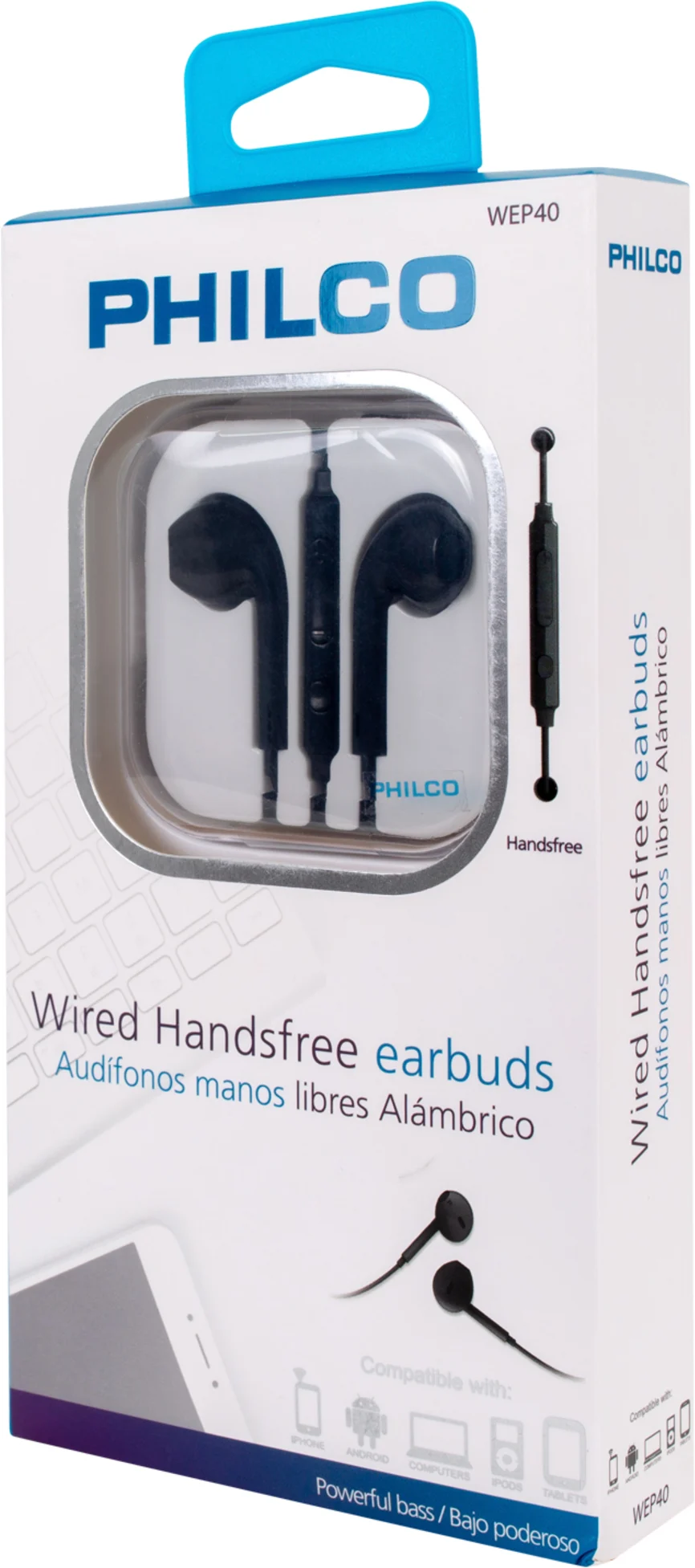 Imagen 4 de WEP40 NEGRO AUDIFONO PHILCO M/LIBRES (D40) ALAMBRICO