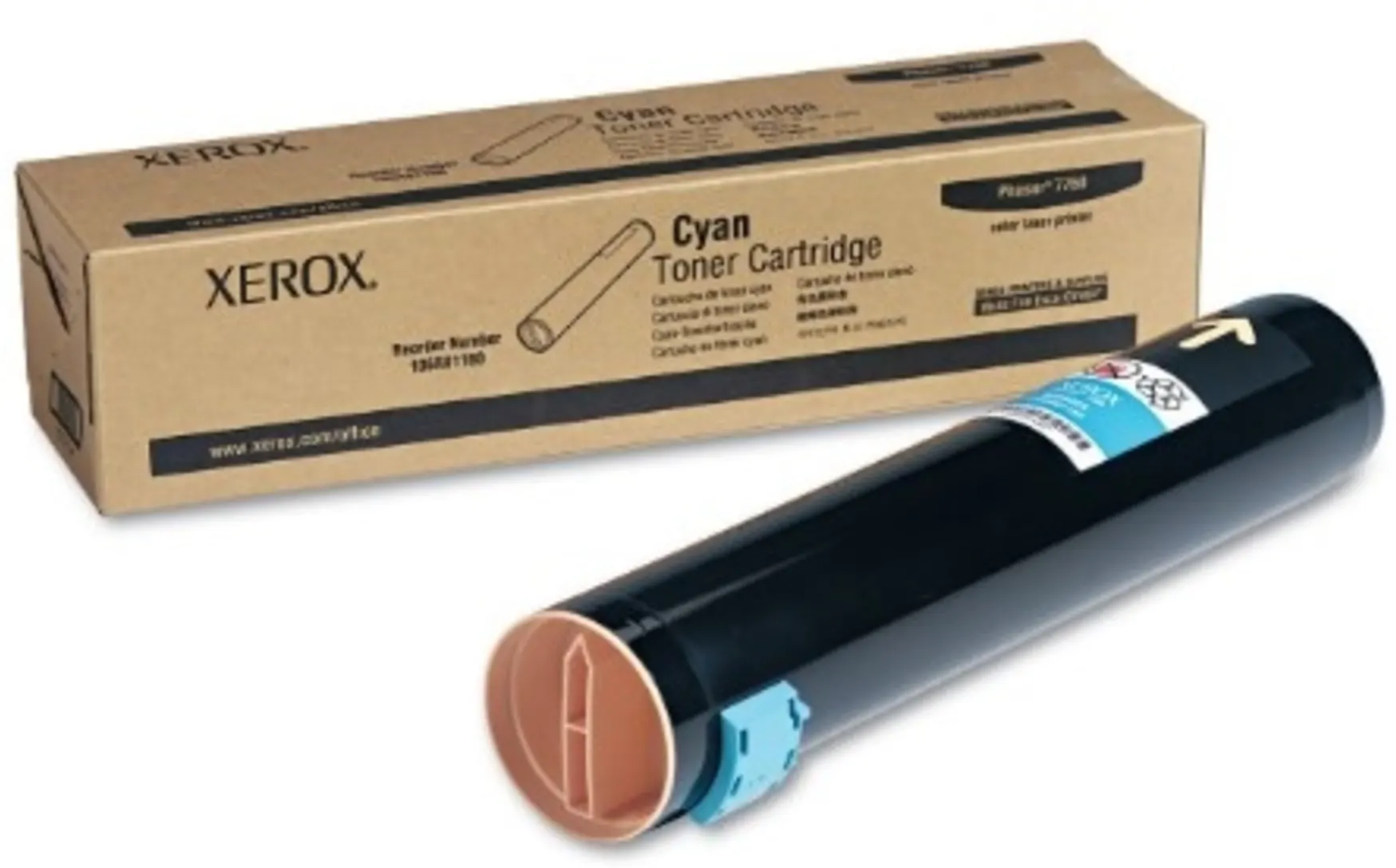 Imagen 0 de Toner Xerox Cyan Phaser 7760  25.000Pgs  