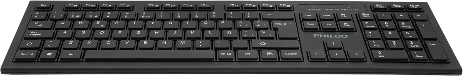 Imagen 1 de Philco Wireless Keyboard (W601N)