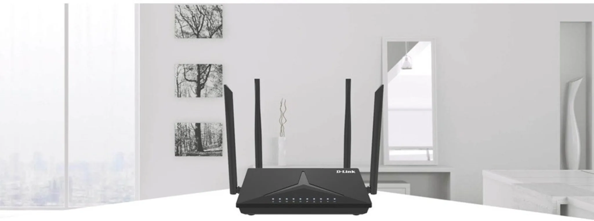 Imagen 3 de Router Wireless D-Link DIR-825M Mesh Dual-Band Gigabit AC1200 4*LAN WAN 4 Antena