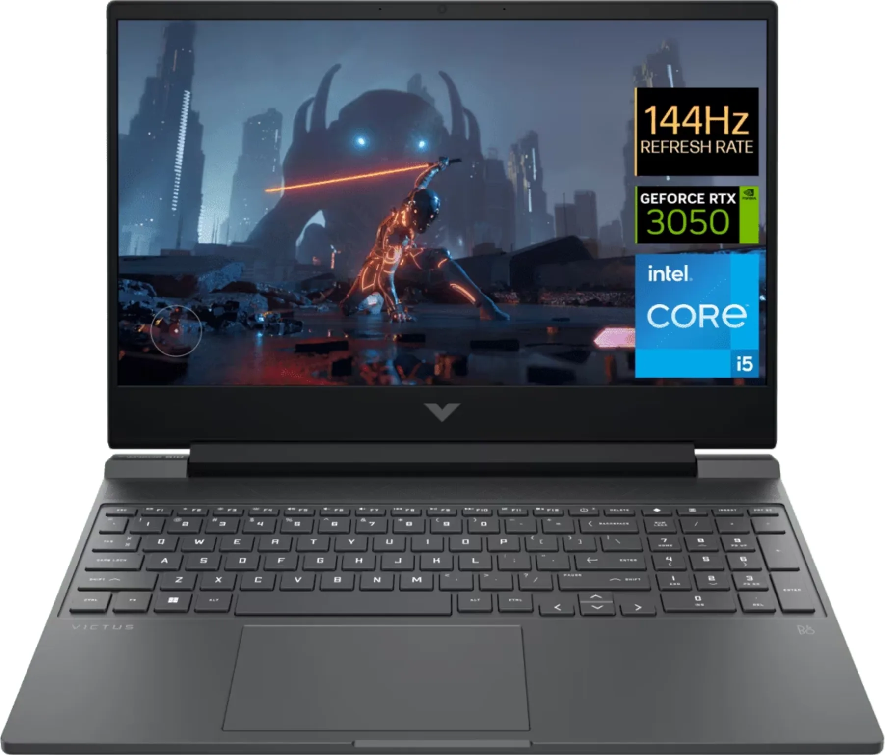 Imagen 2 de Notebook Victus 15-fa0025la i5-12450H RAM 8GB 512GB 15.6" RTX 3050 4GB W11H