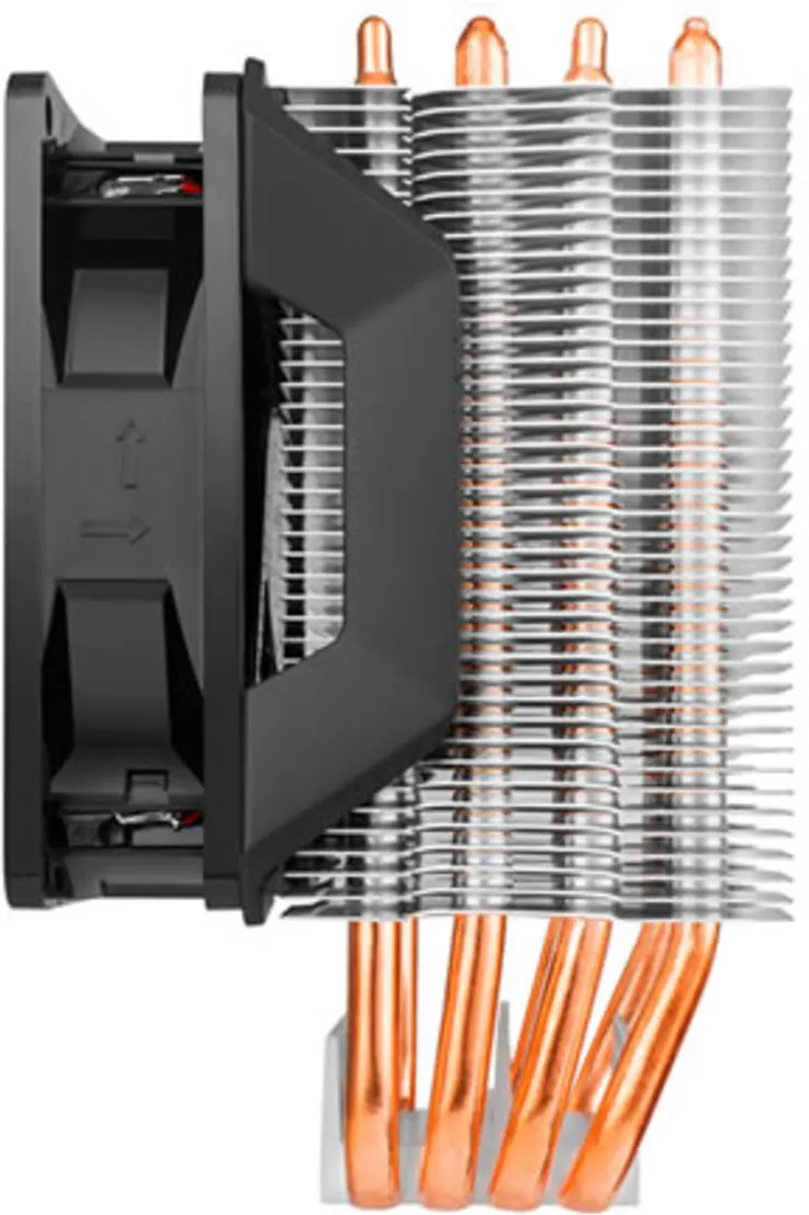 Imagen 1 de Disipador CPU Cooler Master Air Cooler Hyper H412R,  4 Heatpipes